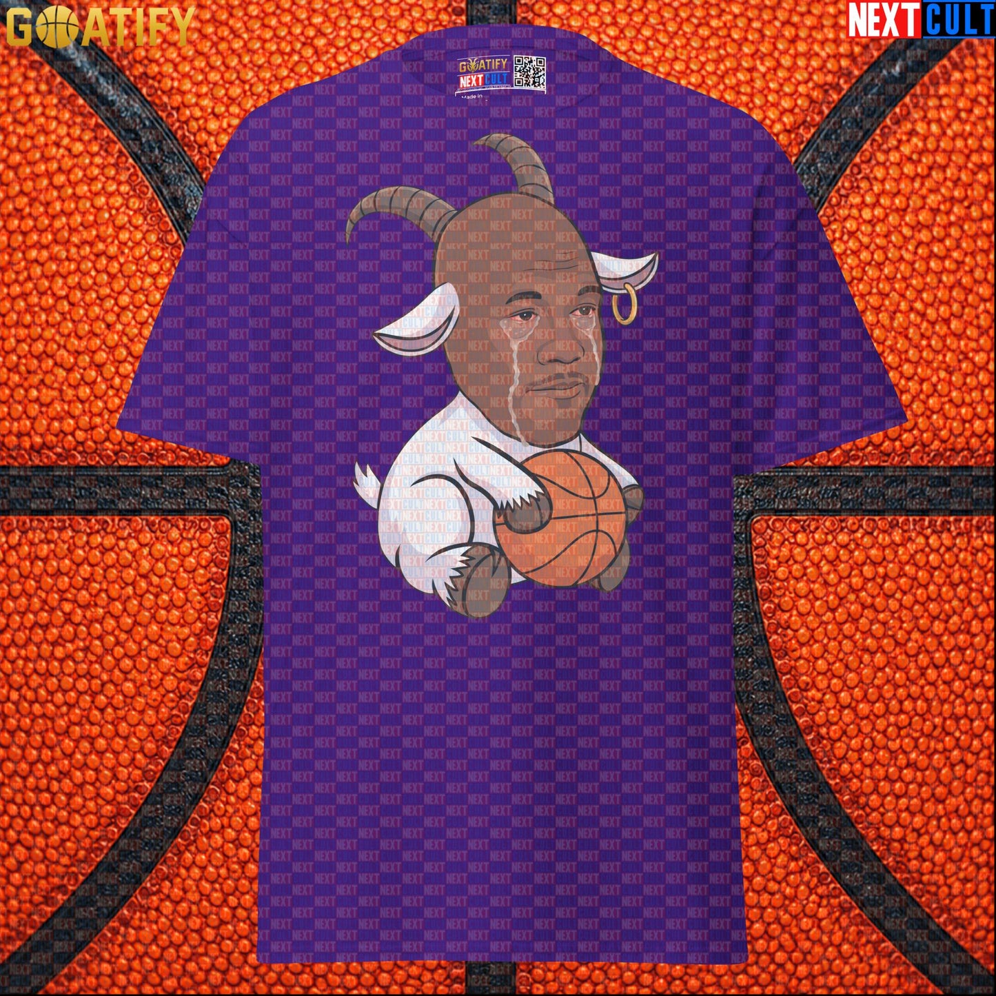 Michael Jordan T-Shirt - Crying Jordan GOAT Meme Graphic Tee Gift for Chicago Bulls NBA Fans |  | ["Basketball", "Chicago Bulls", "Michael Jordan", "NBA"]