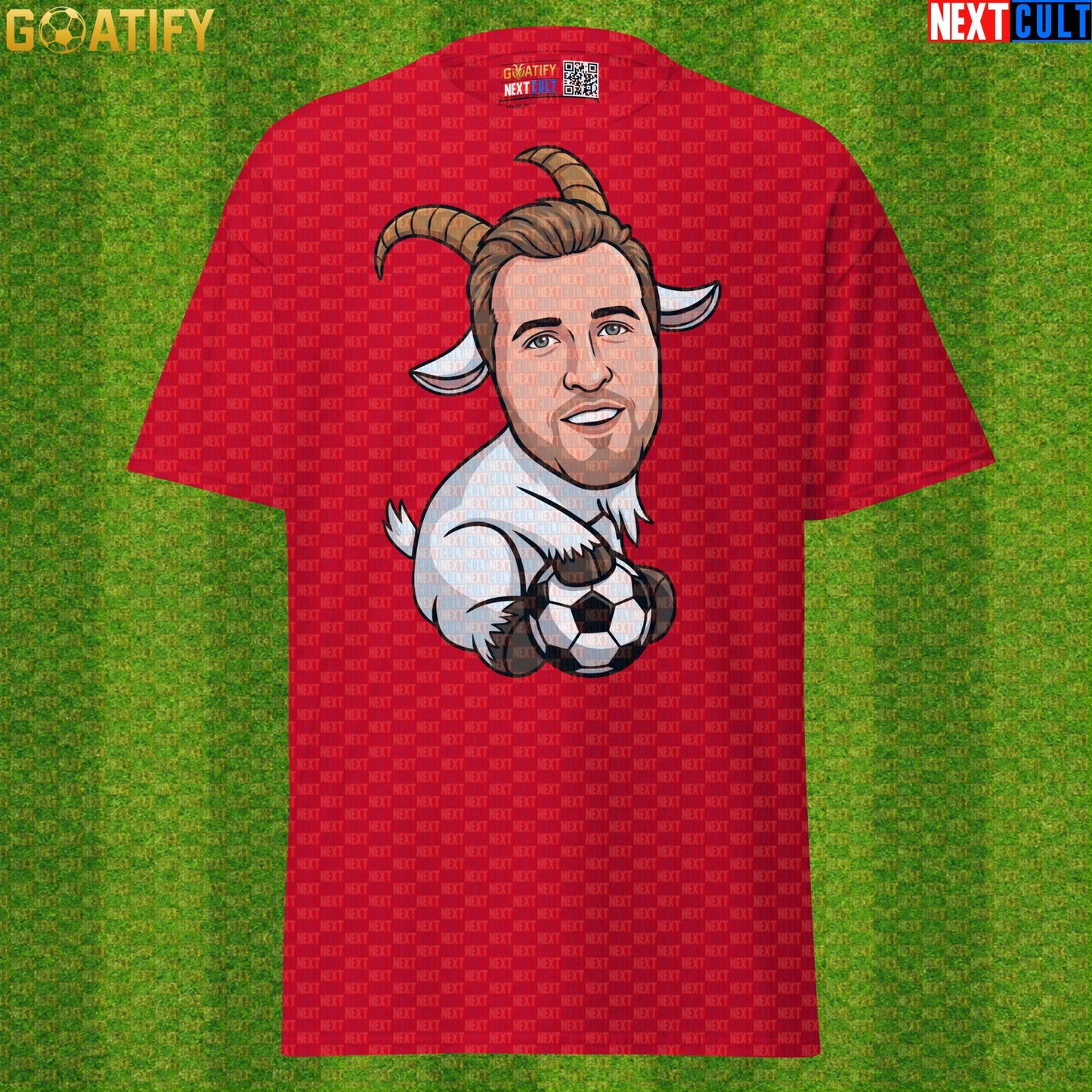 Harry Kane T-Shirt – GOAT Soccer Graphic Tee for England, Bayern Munich and World Cup Fans |  | ["Bayern Munich", "England", "Football", "Harry Kane", "Soccer", "Tottenham Hotspur"]