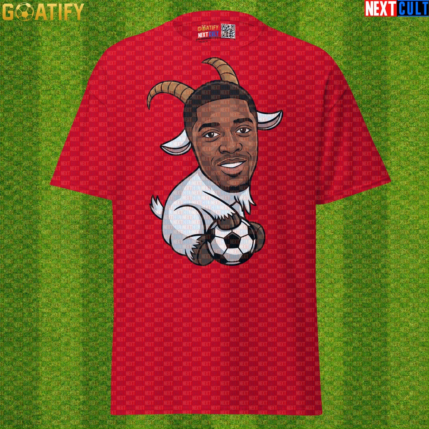 Ousmane Dembélé T-Shirt – Comeback GOAT Graphic Tee for France and PSG Football Fans |  | ["Barcelona", "Borussia Dortmund", "Football", "France", "Ousmane Dembele", "PSG", "Soccer"]