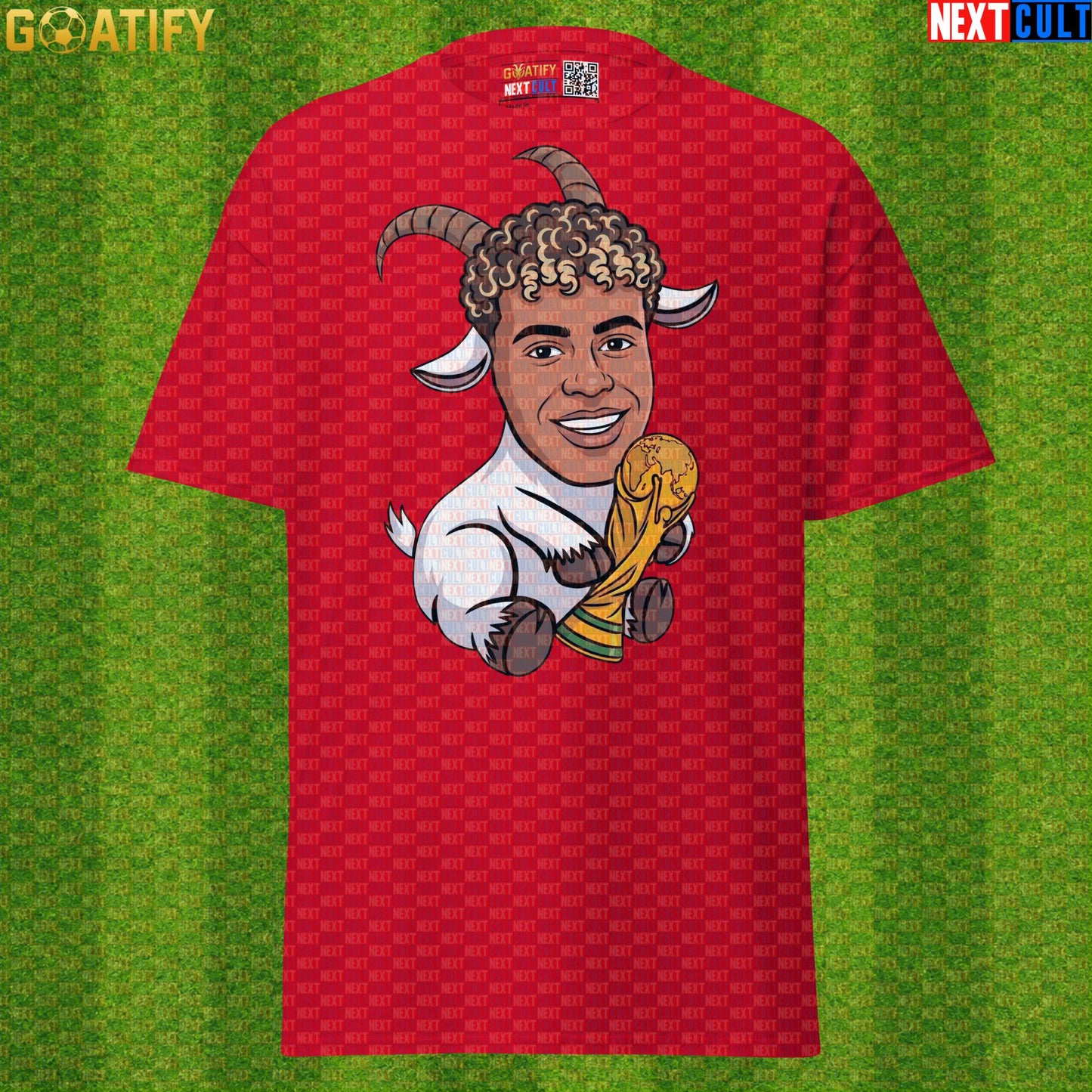 Lamine Yamal T-Shirt – Future World Cup Winner GOAT Tee for Spain and Barcelona Fans |  | ["Barcelona", "Football", "Lamine Yamal", "Soccer", "Spain"]