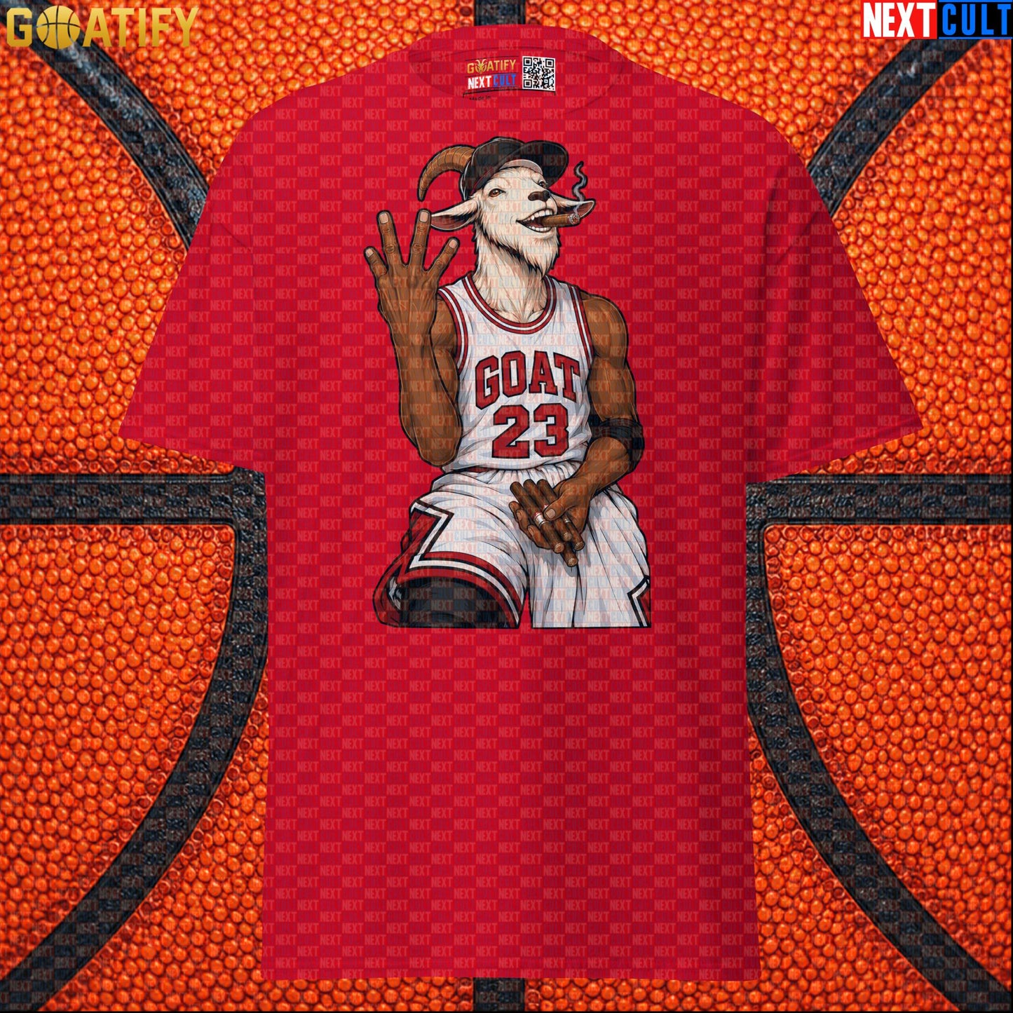 Michael Jordan T-Shirt – GOAT Cigar Celebration Graphic Tee for Chicago Bulls NBA Fans |  | ["Basketball", "Chicago Bulls", "Michael Jordan", "NBA"]