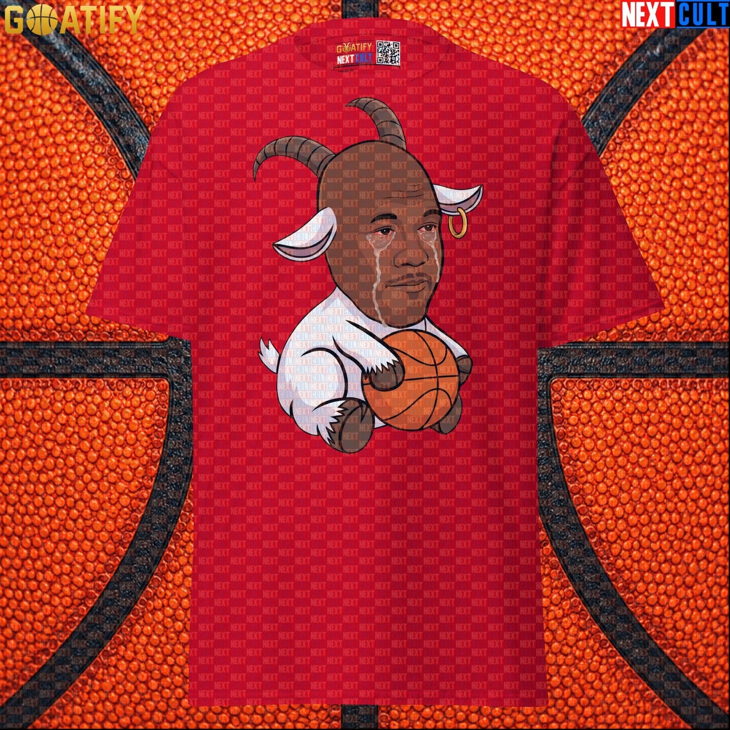 Michael Jordan T-Shirt - Crying Jordan GOAT Meme Graphic Tee Gift for Chicago Bulls NBA Fans |  | ["Basketball", "Chicago Bulls", "Michael Jordan", "NBA"]