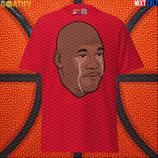 Michael Jordan T-Shirt Crying Jordan Meme Graphic Tee Gift for Chicago Bulls NBA Fans |  | ["Basketball", "Chicago Bulls", "Michael Jordan", "NBA"]
