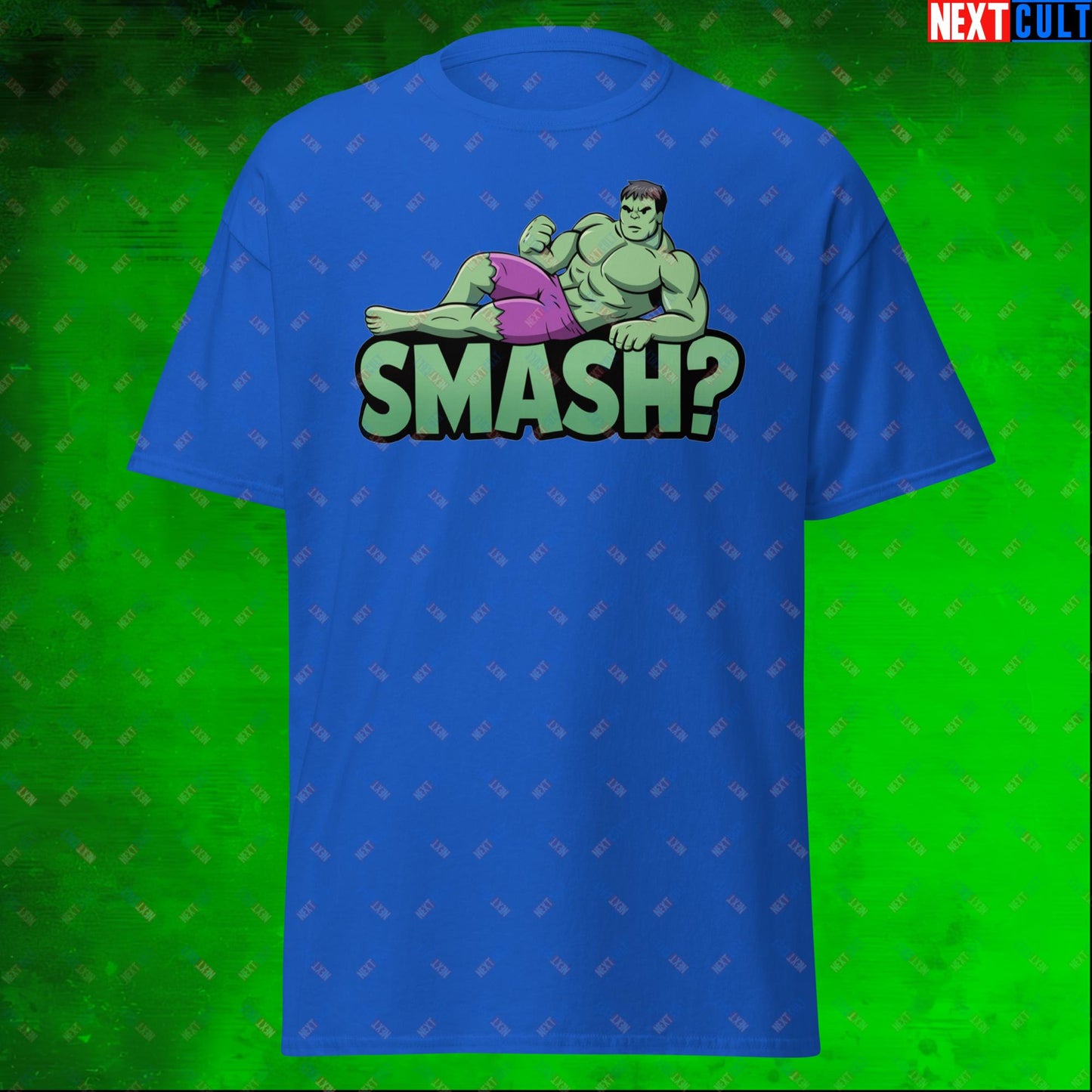 Hulk Smash? Funny Sexy Hulk Meme Cartoon Unisex tee