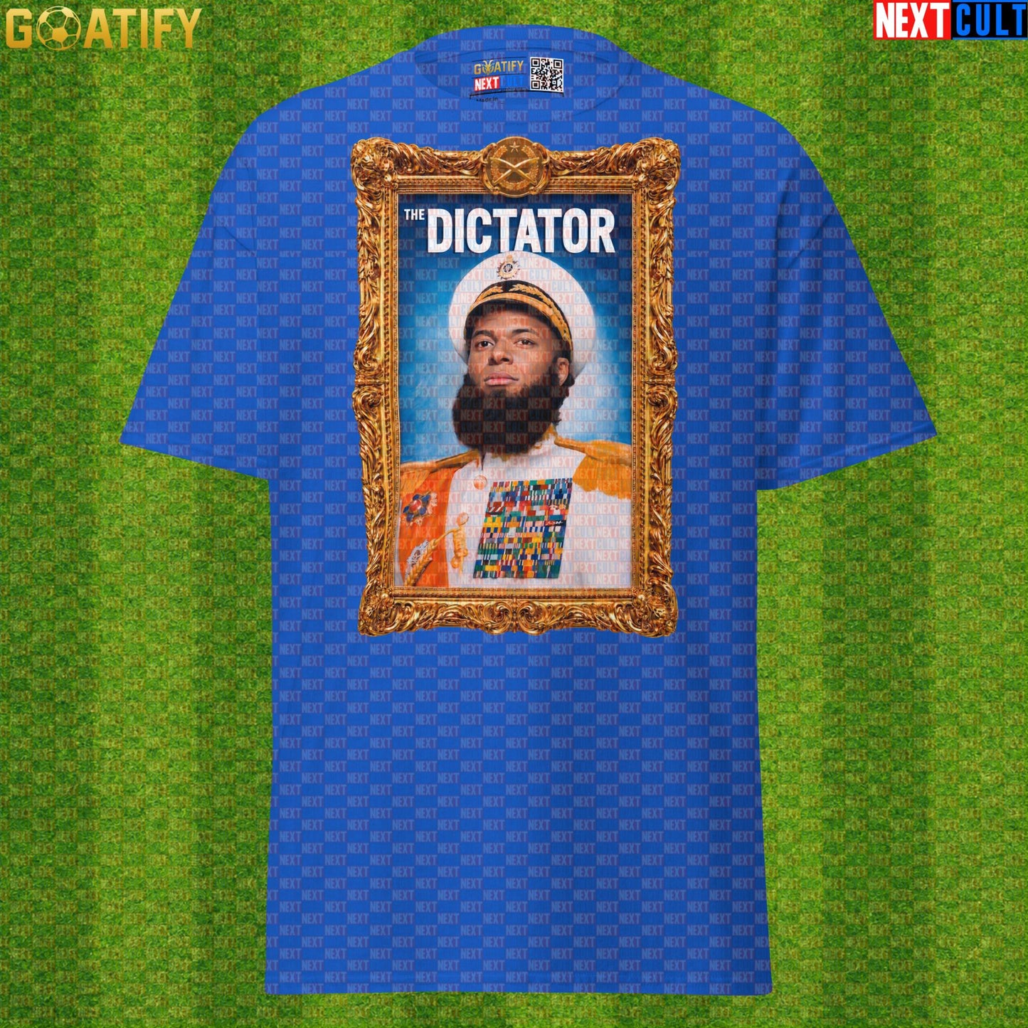 Kylian Mbappe T-Shirt – The Dictator Baroque Football Tee for France and Real Madrid Fans Royal Next Cult Brand