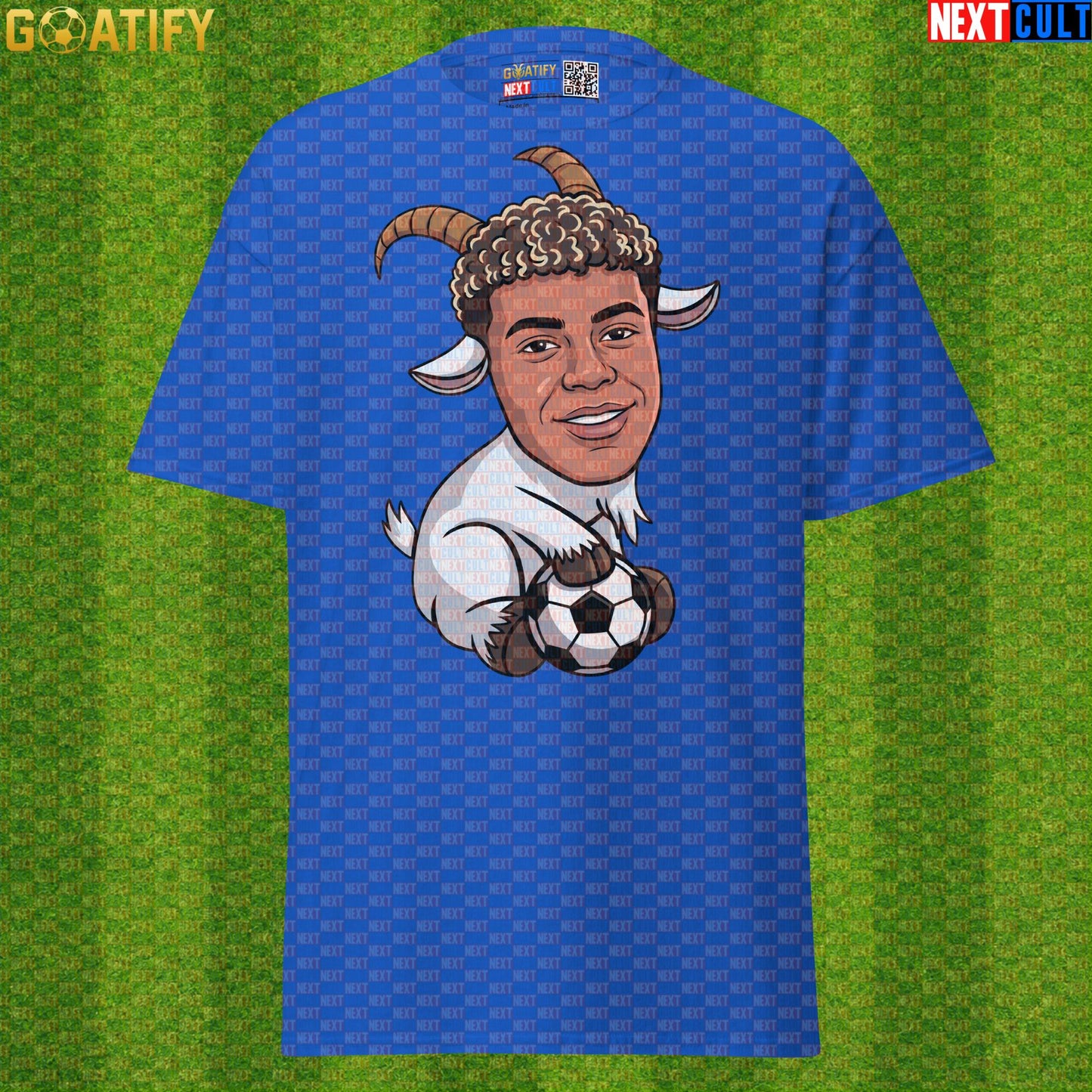 Lamine Yamal T-Shirt – Baby GOAT Soccer Graphic Tee for Spain Fans and Match Days Royal Next Cult Brand