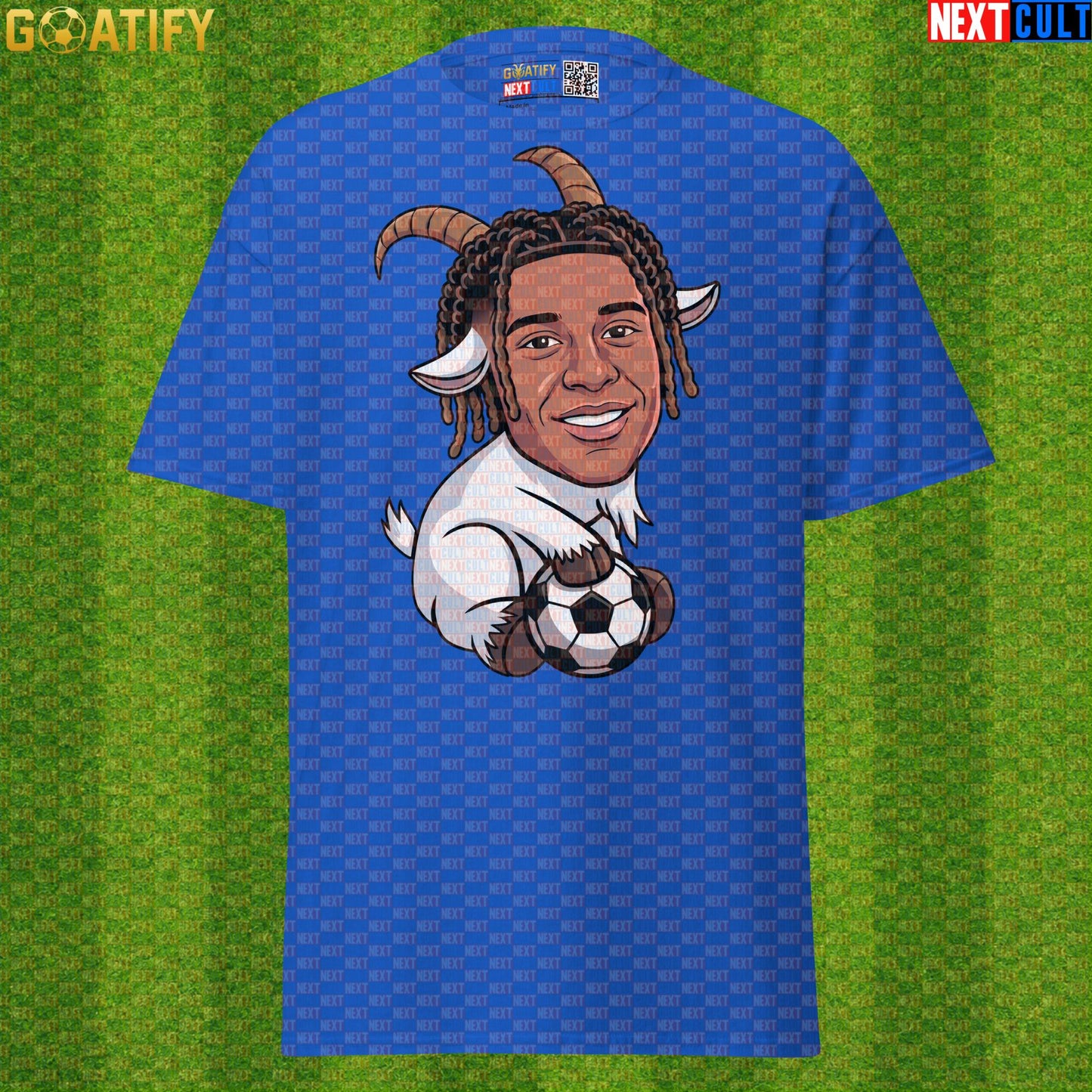 Michael Olise T-Shirt – Nonchalant GOAT Graphic Tee for Bayern Munich and France Fans |  | ["Bayern Munich", "Football", "France", "Michael Olise", "Soccer"]