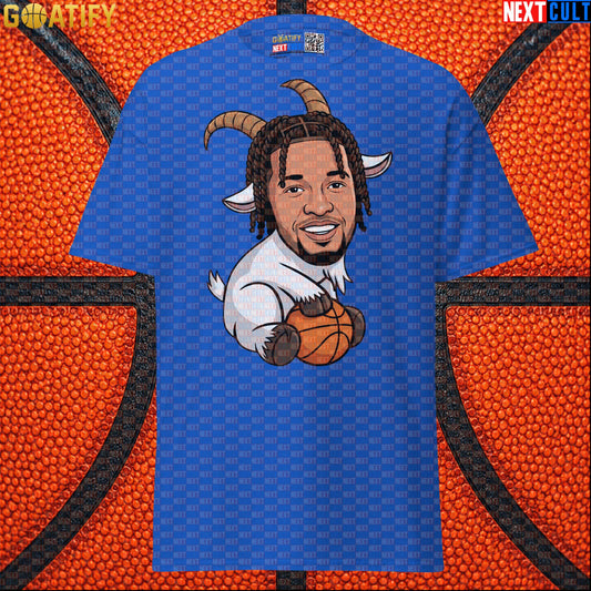 Jalen Brunson T-Shirt – NBA Champion GOAT Graphic Tee Gift for New York Knicks Fans |  | ["Basketball", "Jalen Brunson", "NBA", "New York Knicks"]