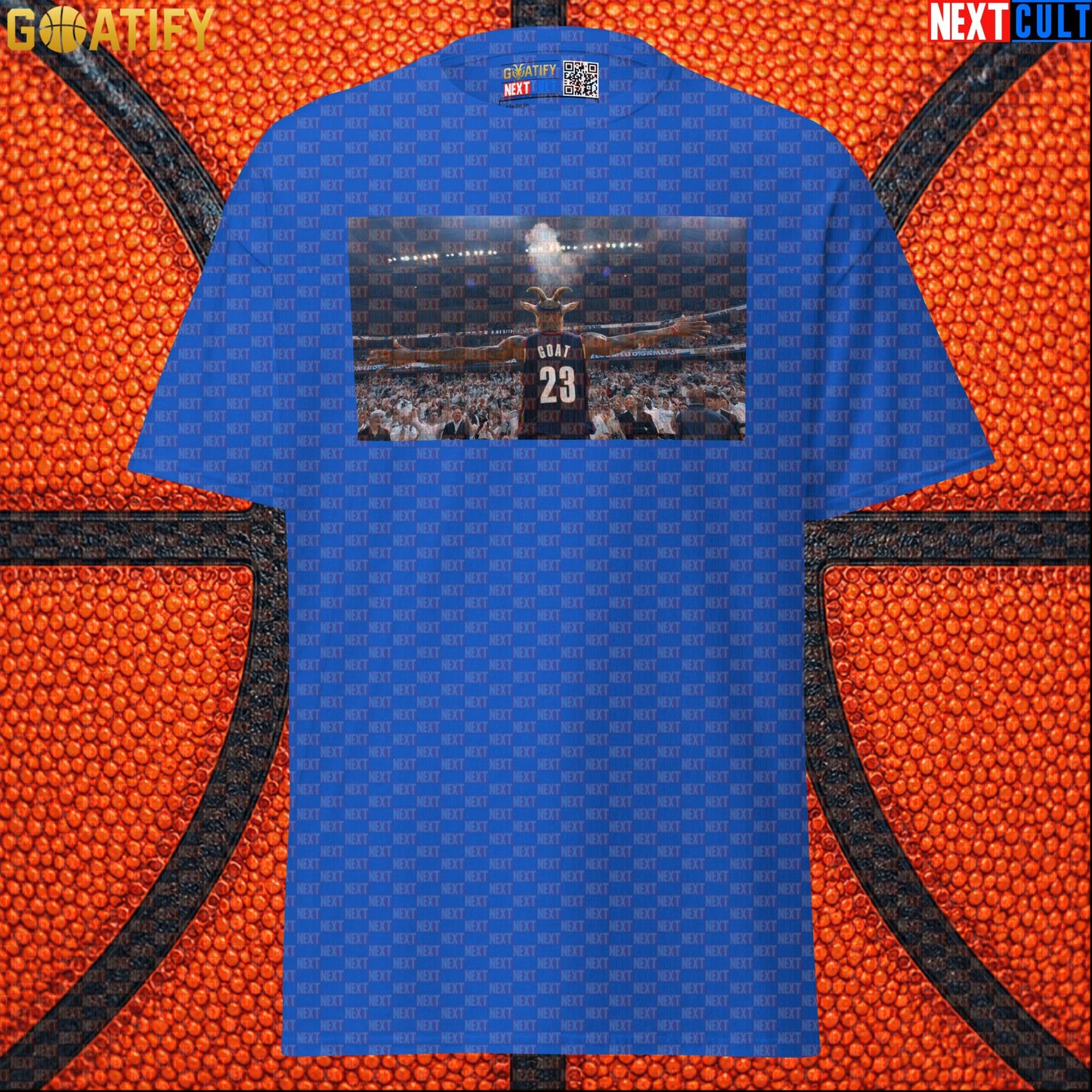 LeBron James T-Shirt – Iconic Chalk Toss GOAT Graphic Tee for Cleveland Basketball Fans |  | ["Basketball", "Cleveland Cavaliers", "LeBron James", "NBA"]