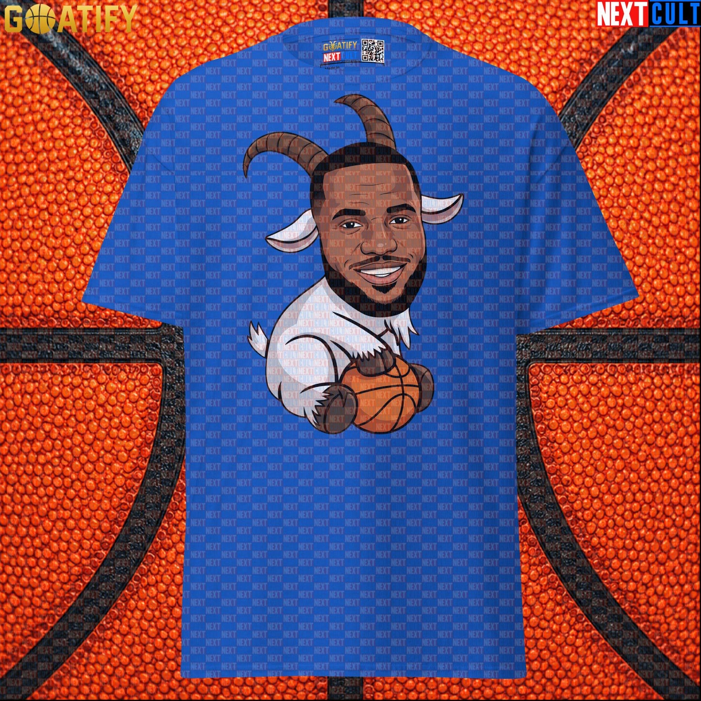 LeBron James T-Shirt – LeGOAT Cartoon Graphic Tee for NBA Fans and Basketball Gifts |  | ["Basketball", "Cleveland Cavaliers", "LeBron James", "Los Angeles Lakers", "Miami Heat", "NBA"]
