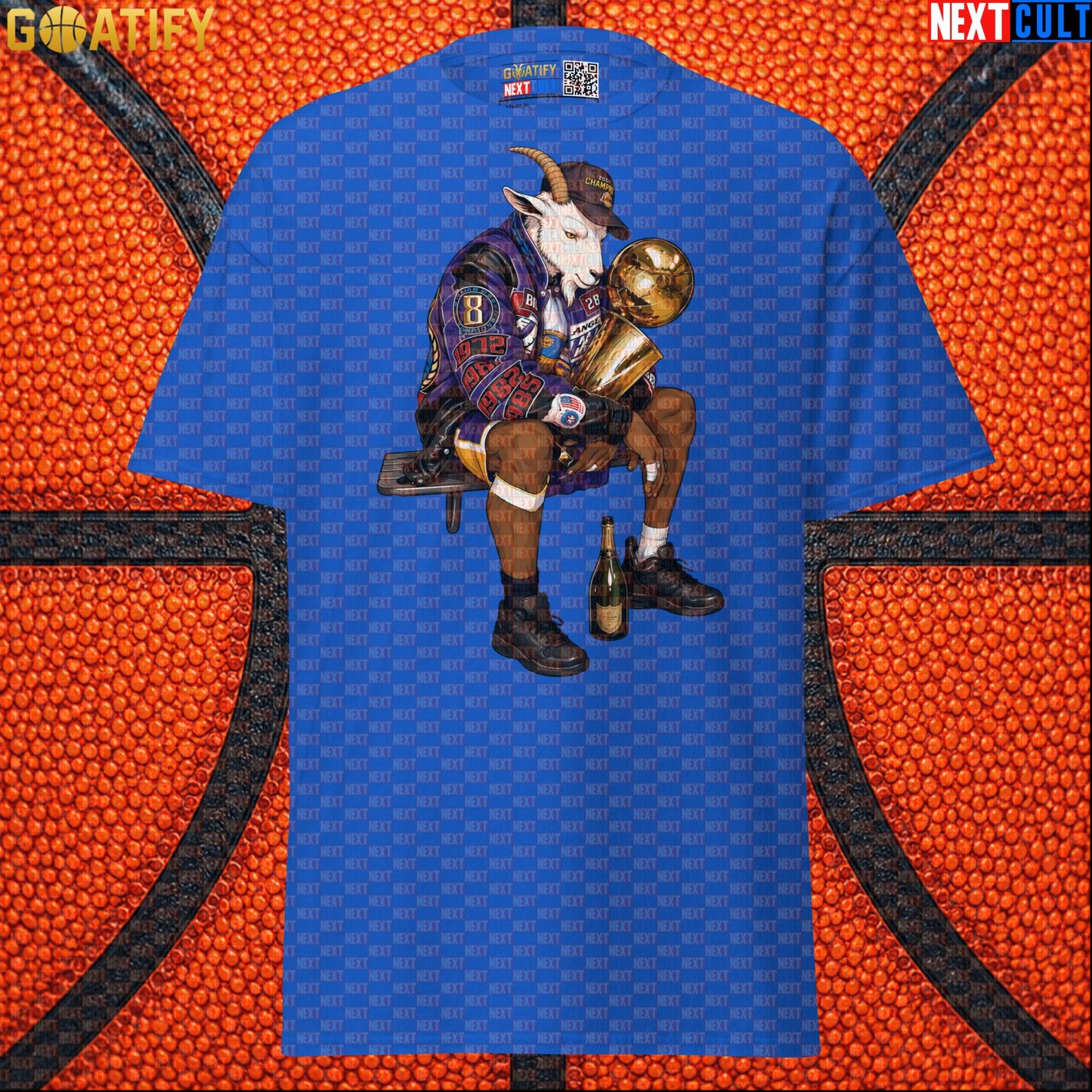 Kobe Bryant T-Shirt – Kobe GOAT Trophy Graphic Tee for Lakers Fans and NBA Collectors |  | ["Basketball", "Kobe Bryant", "Los Angeles Lakers", "NBA"]