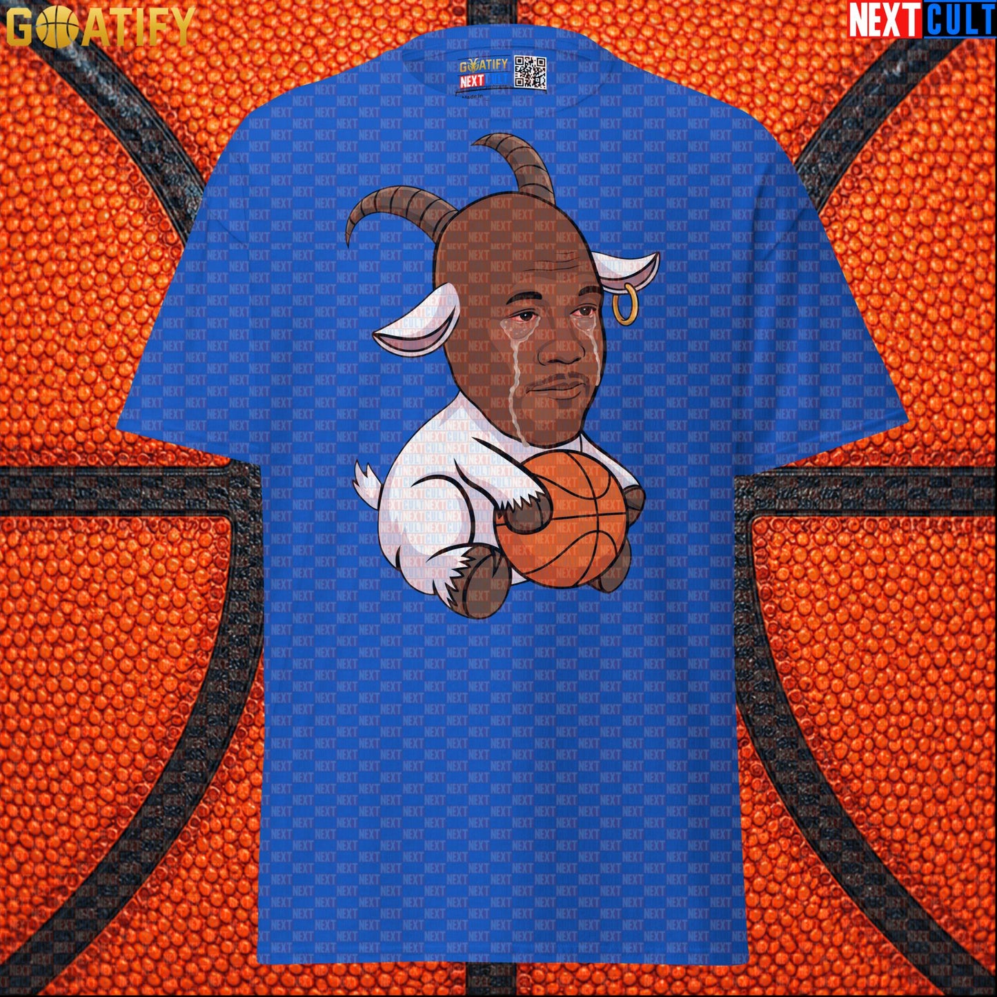 Michael Jordan T-Shirt - Crying Jordan GOAT Meme Graphic Tee Gift for Chicago Bulls NBA Fans |  | ["Basketball", "Chicago Bulls", "Michael Jordan", "NBA"]