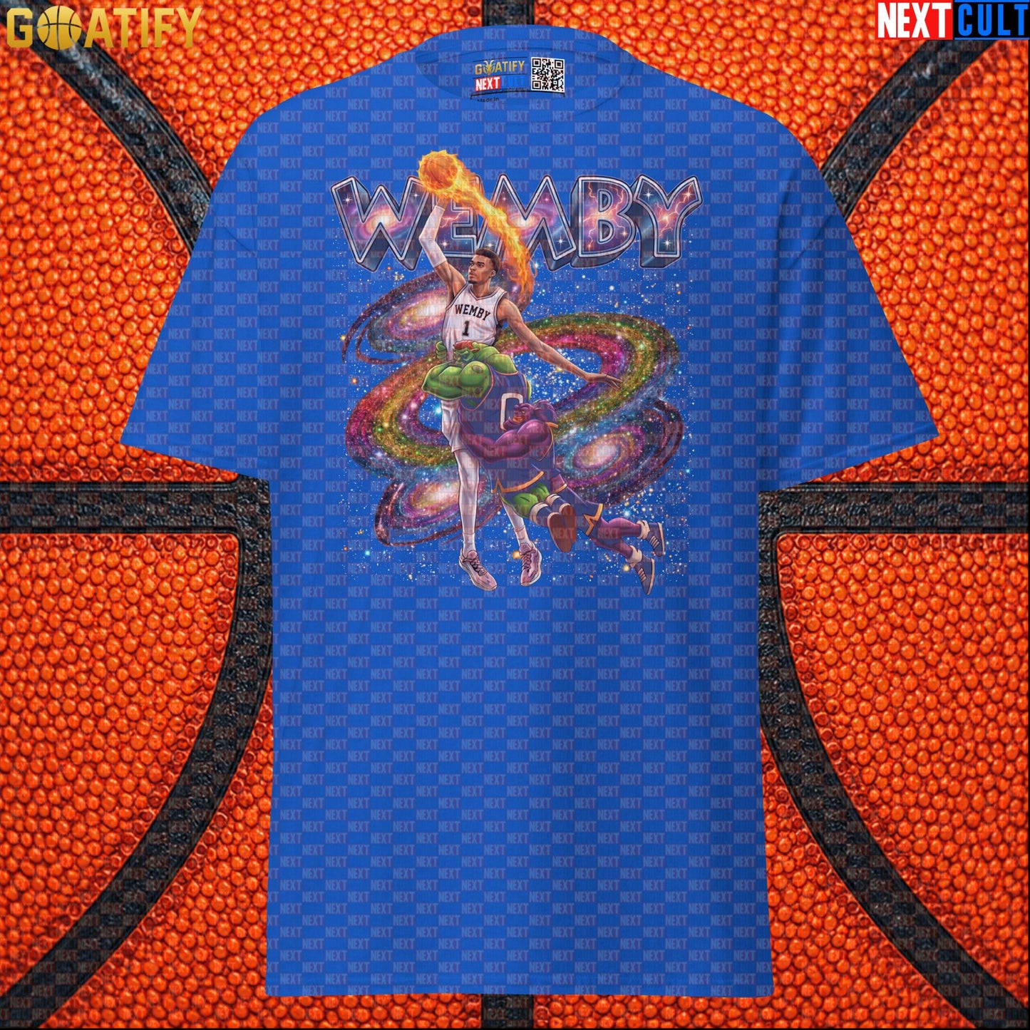 Basketball T-Shirt Victor Wembanyama Space Jam Dunk Graphic for Spurs Fans and Sci-Fi Gift |  | ["Basketball", "France", "NBA", "San Antonio Spurs", "Victor Wembanyama", "Wemby"]