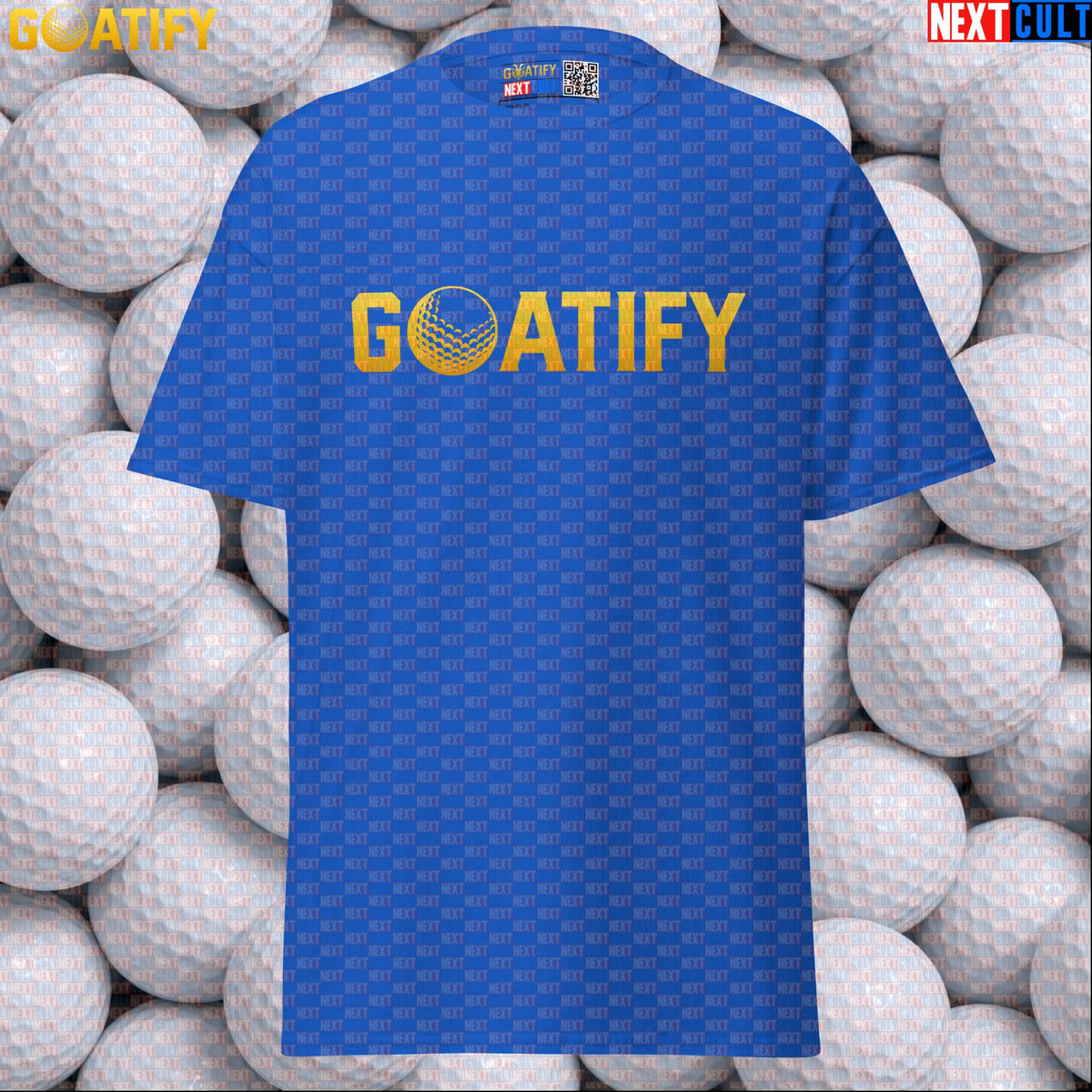 Golf GOAT T-Shirt Golden Golf Ball Graphic for Golfers, Sports Fans & Gifts | GOATIFY | T-shirts | ["Golf", "NCB", "PGA"]
