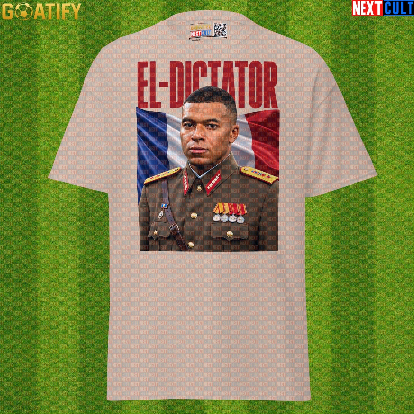 Kylian Mbappe T-Shirt – El Dictator Football Meme Graphic Tee for France and Real Madrid Fans |  | ["Football", "France", "Kylian Mbappe", "PSG", "Real Madrid", "Soccer"]