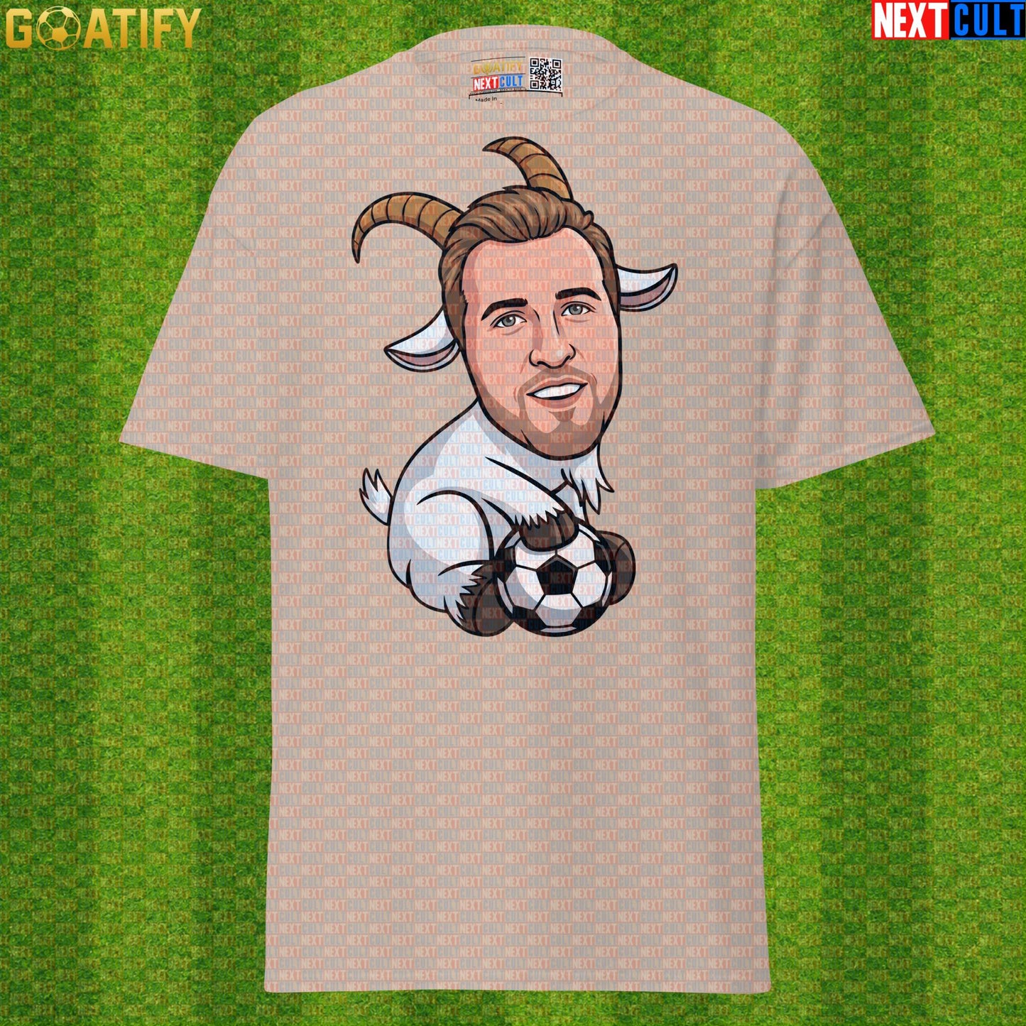 Harry Kane T-Shirt – GOAT Soccer Graphic Tee for England, Bayern Munich and World Cup Fans |  | ["Bayern Munich", "England", "Football", "Harry Kane", "Soccer", "Tottenham Hotspur"]
