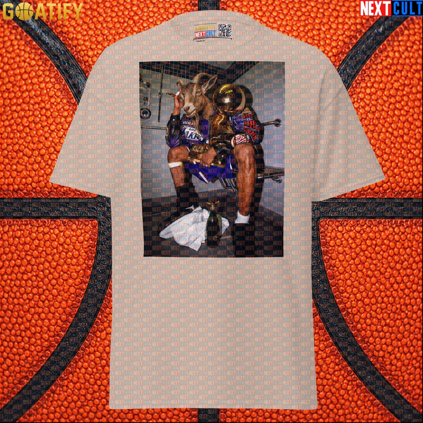 Kobe Bryant T-Shirt – Kobe GOAT Locker Room Graphic Tee for Lakers Fans and NBA Game Days |  | ["Basketball", "Kobe Bryant", "Los Angeles Lakers", "NBA"]