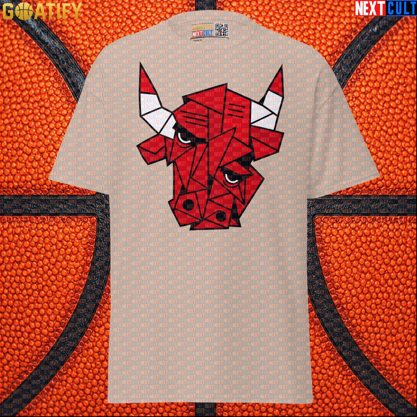 Chicago Bulls Meme T-Shirt – Picasso Bulls Cubism Art Graphic Tee for NBA Sports Fans |  | ["Basketball", "Chicago Bulls", "NBA"]