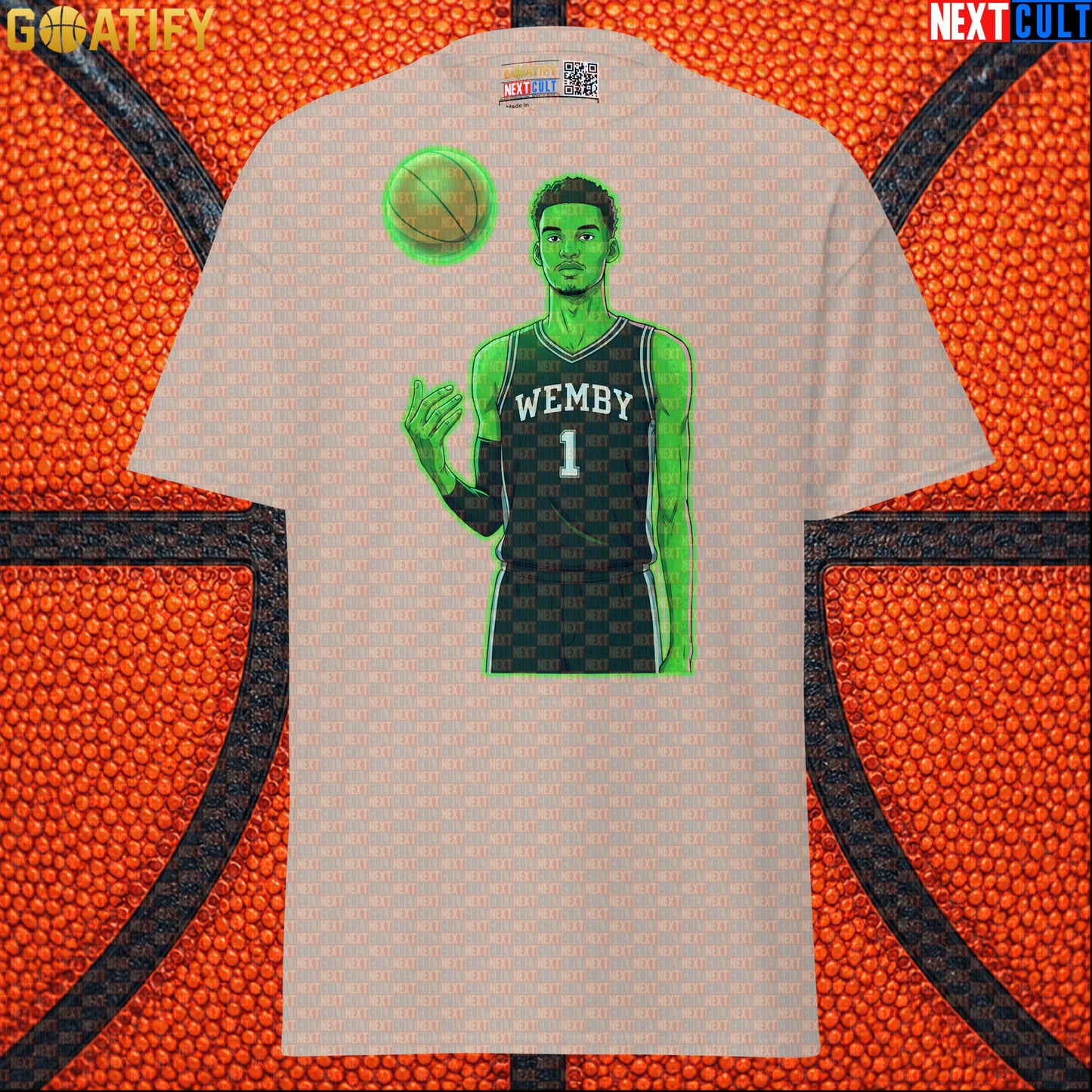 Basketball T-Shirt Alien Wemby Sci-Fi Graphic for Spurs Fans, Watch Parties and NBA Gifts |  | ["Basketball", "France", "NBA", "San Antonio Spurs", "Victor Wembanyama", "Wemby"]