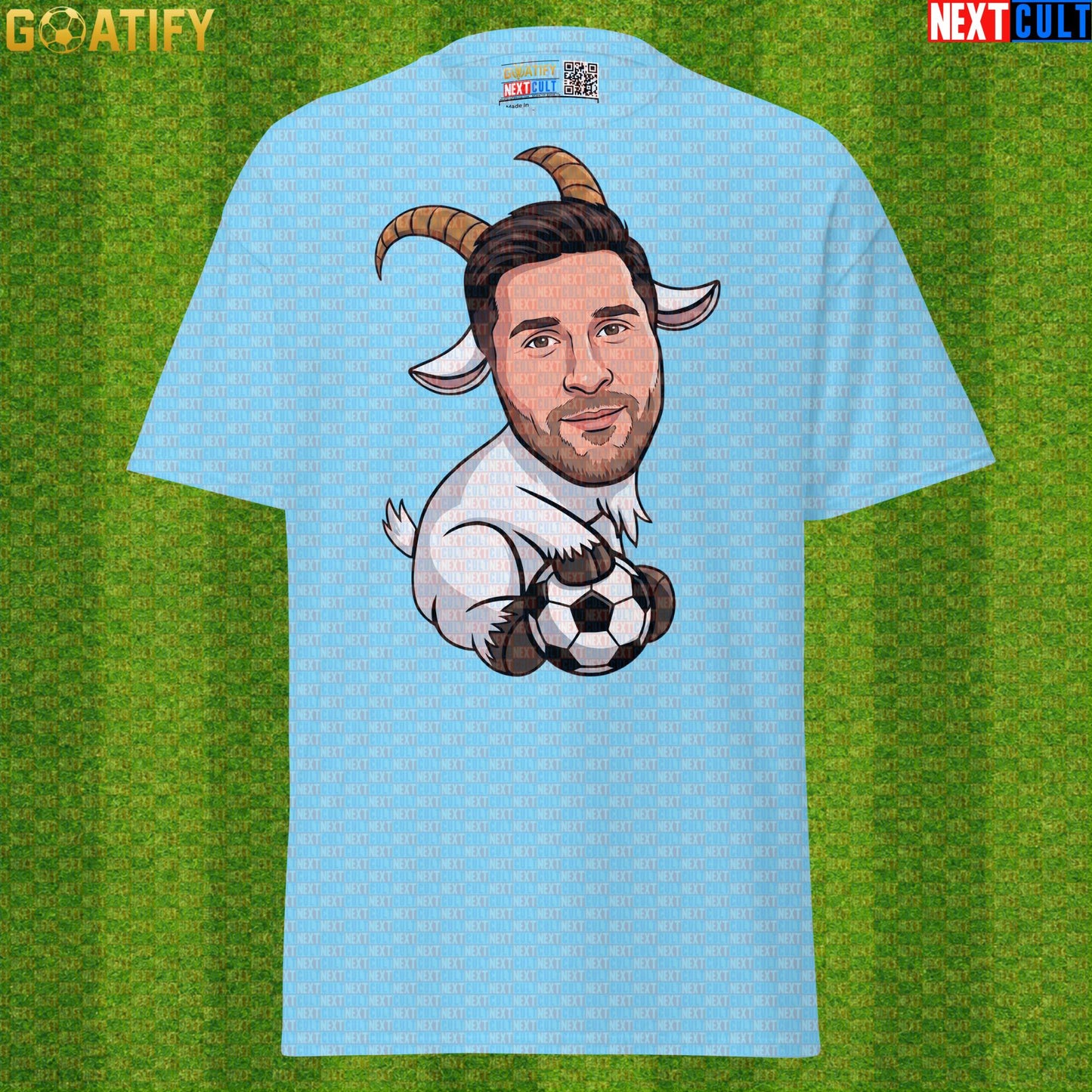Lionel Messi T-Shirt - GOAT Soccer Graphic Tee Gift for Argentina World Cup Football Fans |  | ["Argentina", "Barcelona", "Football", "Inter Miami", "Lionel Messi", "Soccer"]
