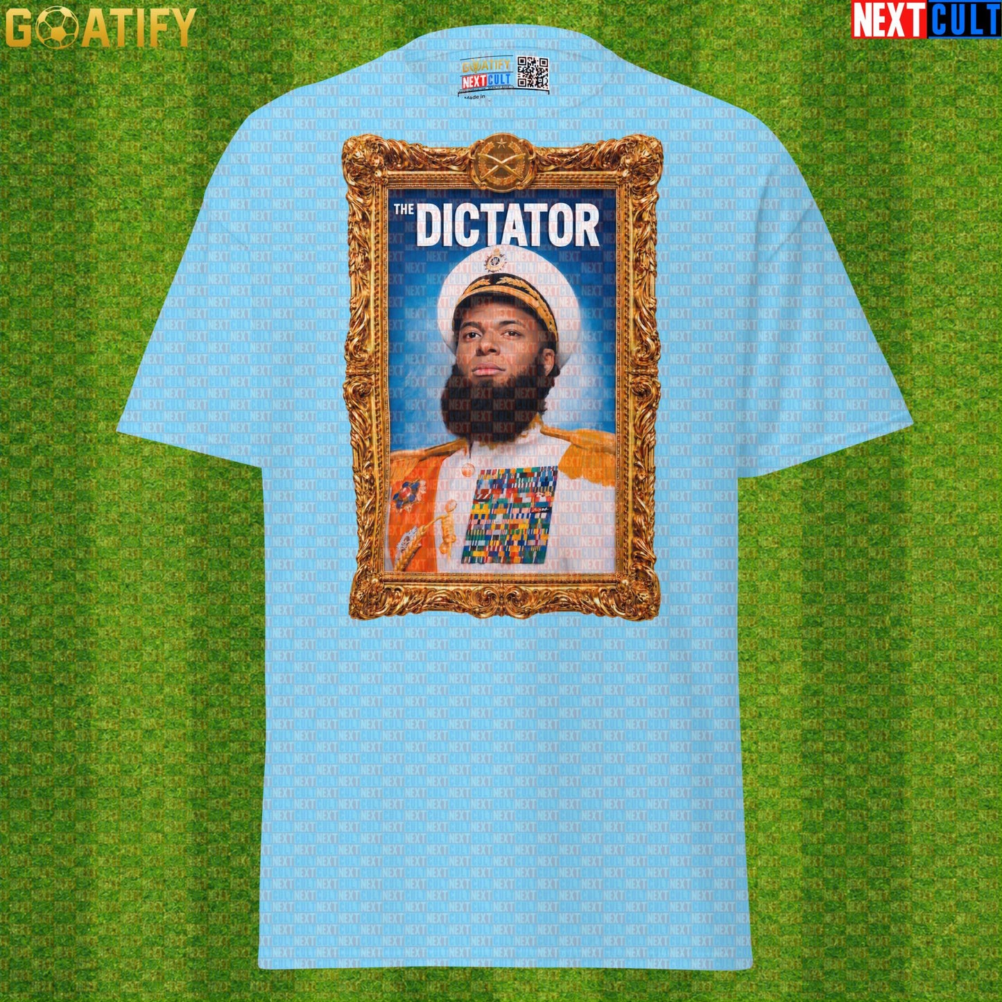 Kylian Mbappe T-Shirt – The Dictator Baroque Football Tee for France and Real Madrid Fans Sky Next Cult Brand