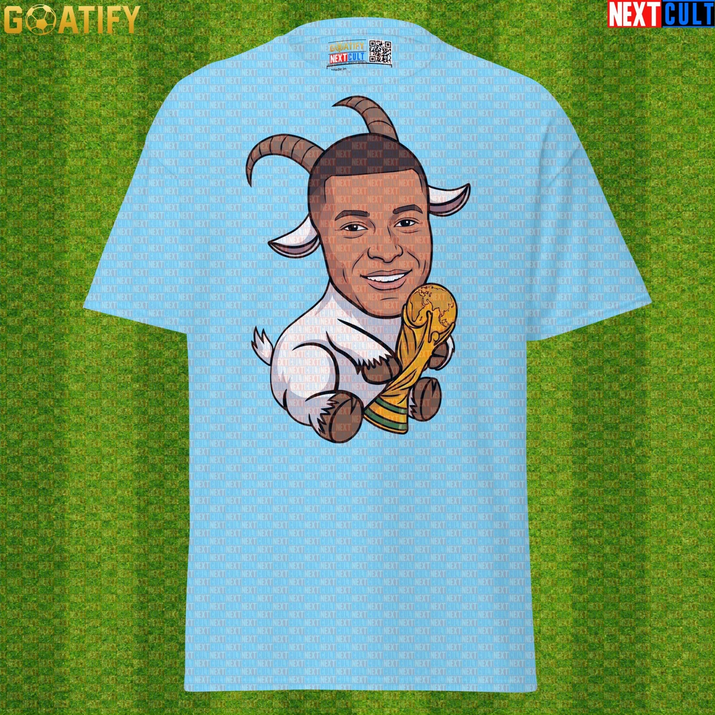 Kylian Mbappe T-Shirt – World Cup Champion GOAT Graphic Tee for France Football Fans |  | ["Football", "France", "Kylian Mbappe", "PSG", "Real Madrid", "Soccer"]