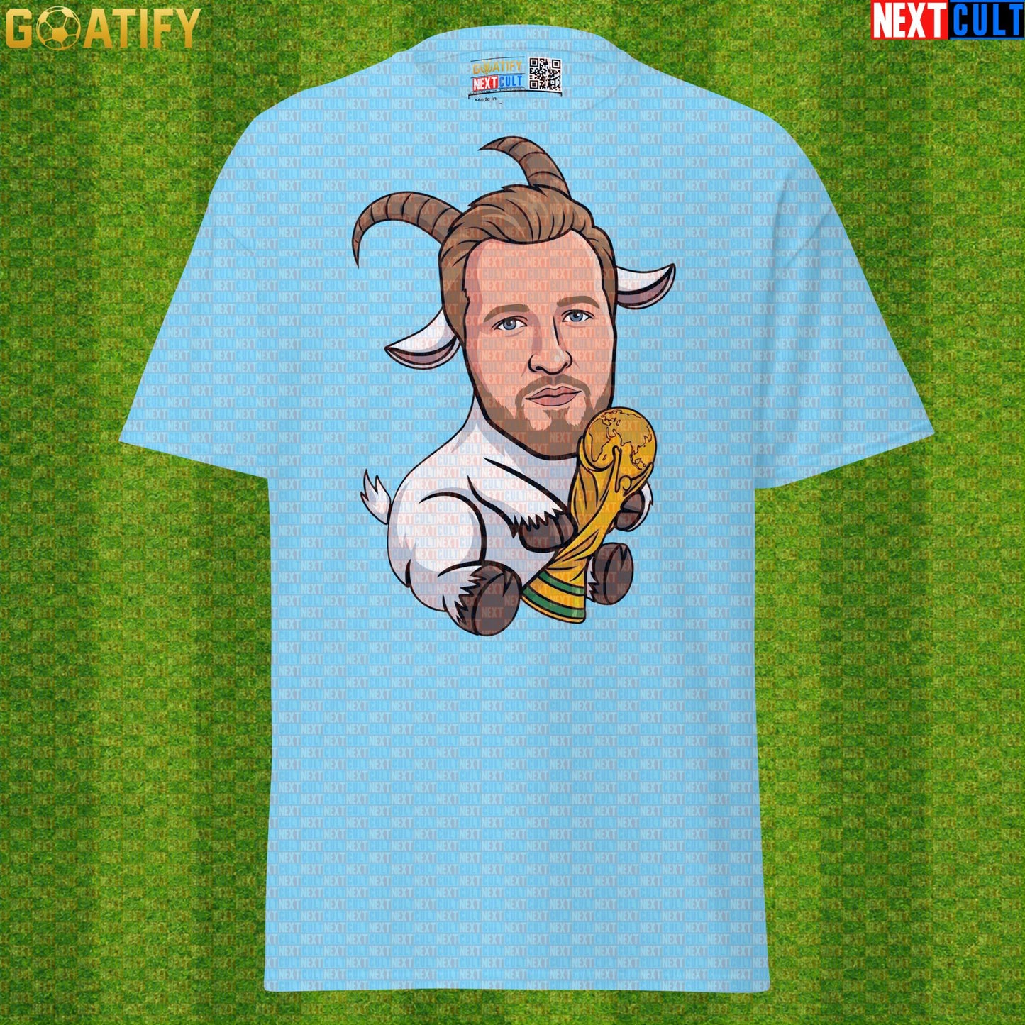 Harry Kane T-Shirt – It’s Coming Home GOAT Graphic Tee for England World Cup Fans |  | ["Bayern Munich", "England", "Football", "Harry Kane", "Soccer", "Tottenham Hotspur"]