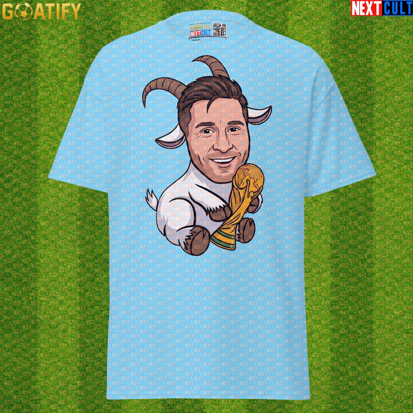 Lionel Messi T-Shirt – World Cup Champion GOAT Tee for Argentina and Inter Miami Fans |  | ["Argentina", "Barcelona", "Football", "Inter Miami", "Lionel Messi", "Soccer"]