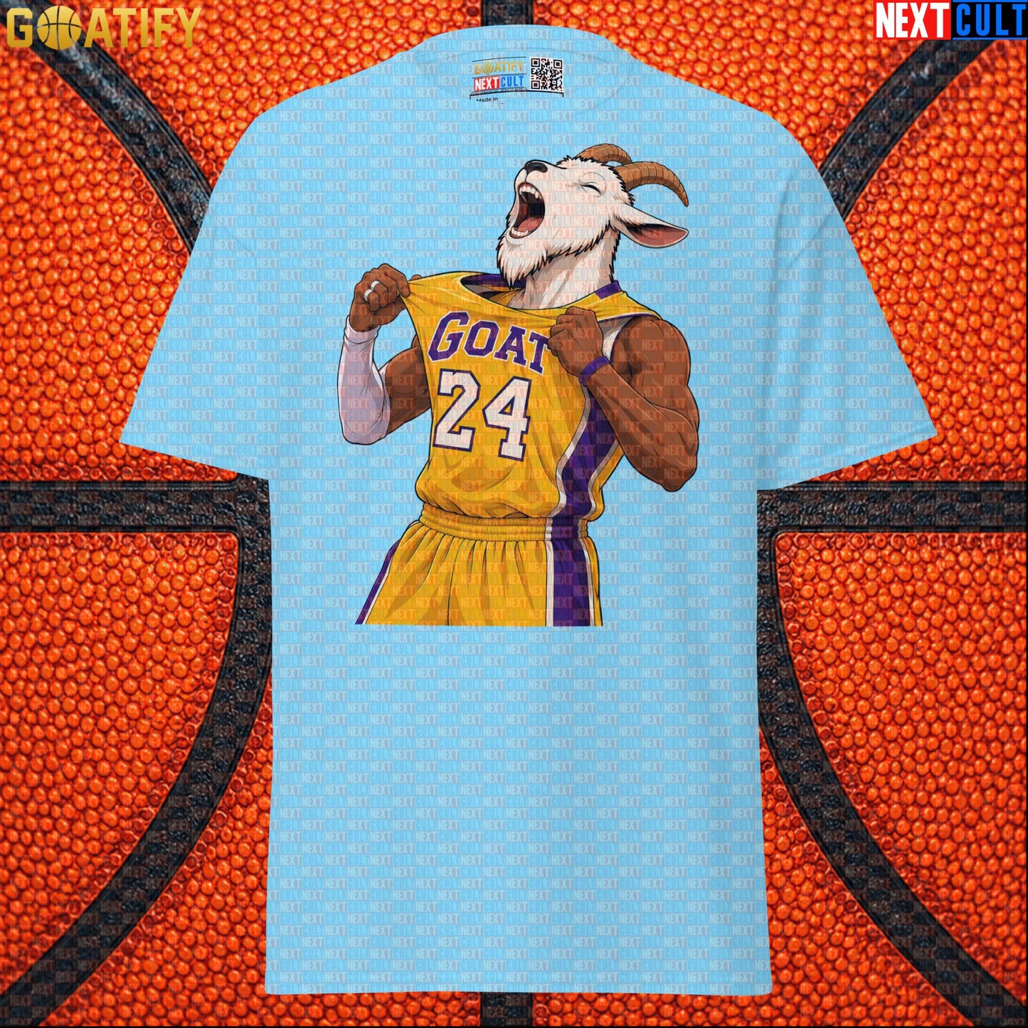 Kobe Bryant T-Shirt – No. 24 GOAT Celebration Graphic Tee for Lakers Basketball Fans |  | ["Basketball", "Kobe Bryant", "Los Angeles Lakers", "NBA"]