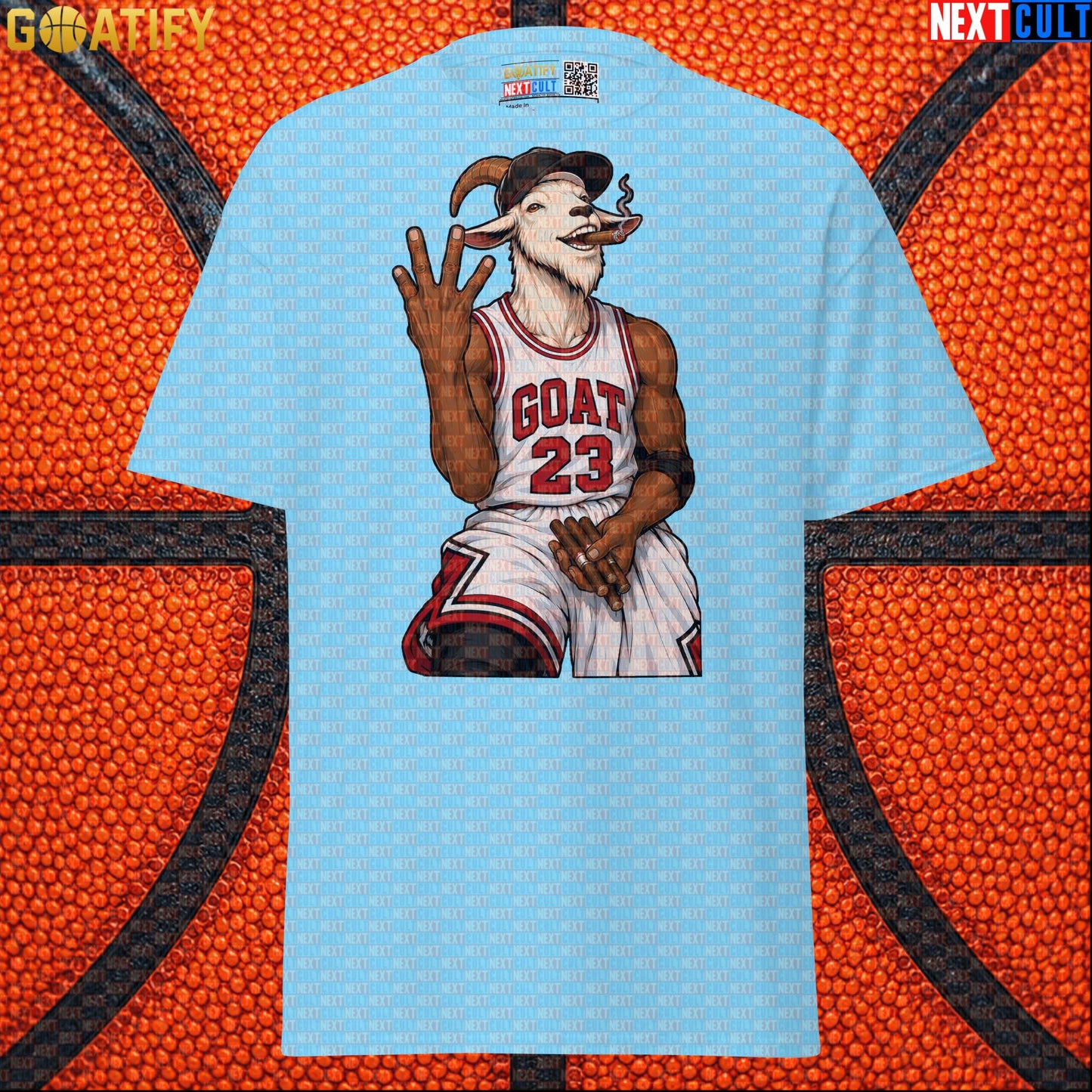 Michael Jordan T-Shirt – GOAT Cigar Celebration Graphic Tee for Chicago Bulls NBA Fans |  | ["Basketball", "Chicago Bulls", "Michael Jordan", "NBA"]