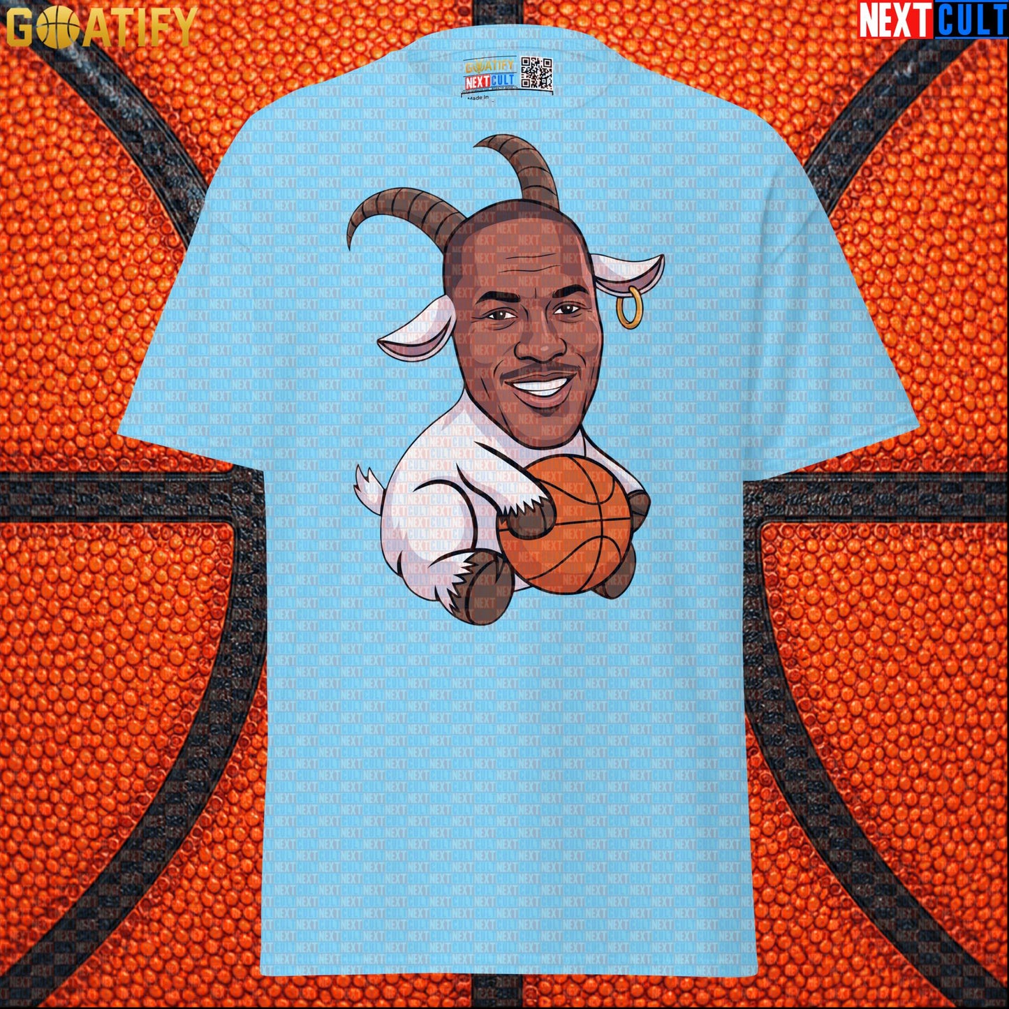 Michael Jordan T-Shirt - GOAT Chicago Bulls Basketball Graphic Tee Gift for Jordan NBA Fans |  | ["Basketball", "Chicago Bulls", "Michael Jordan", "NBA"]