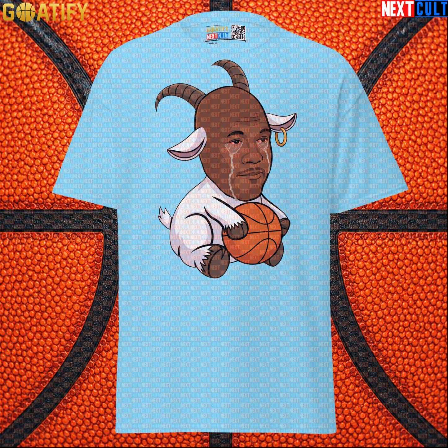 Michael Jordan T-Shirt - Crying Jordan GOAT Meme Graphic Tee Gift for Chicago Bulls NBA Fans |  | ["Basketball", "Chicago Bulls", "Michael Jordan", "NBA"]