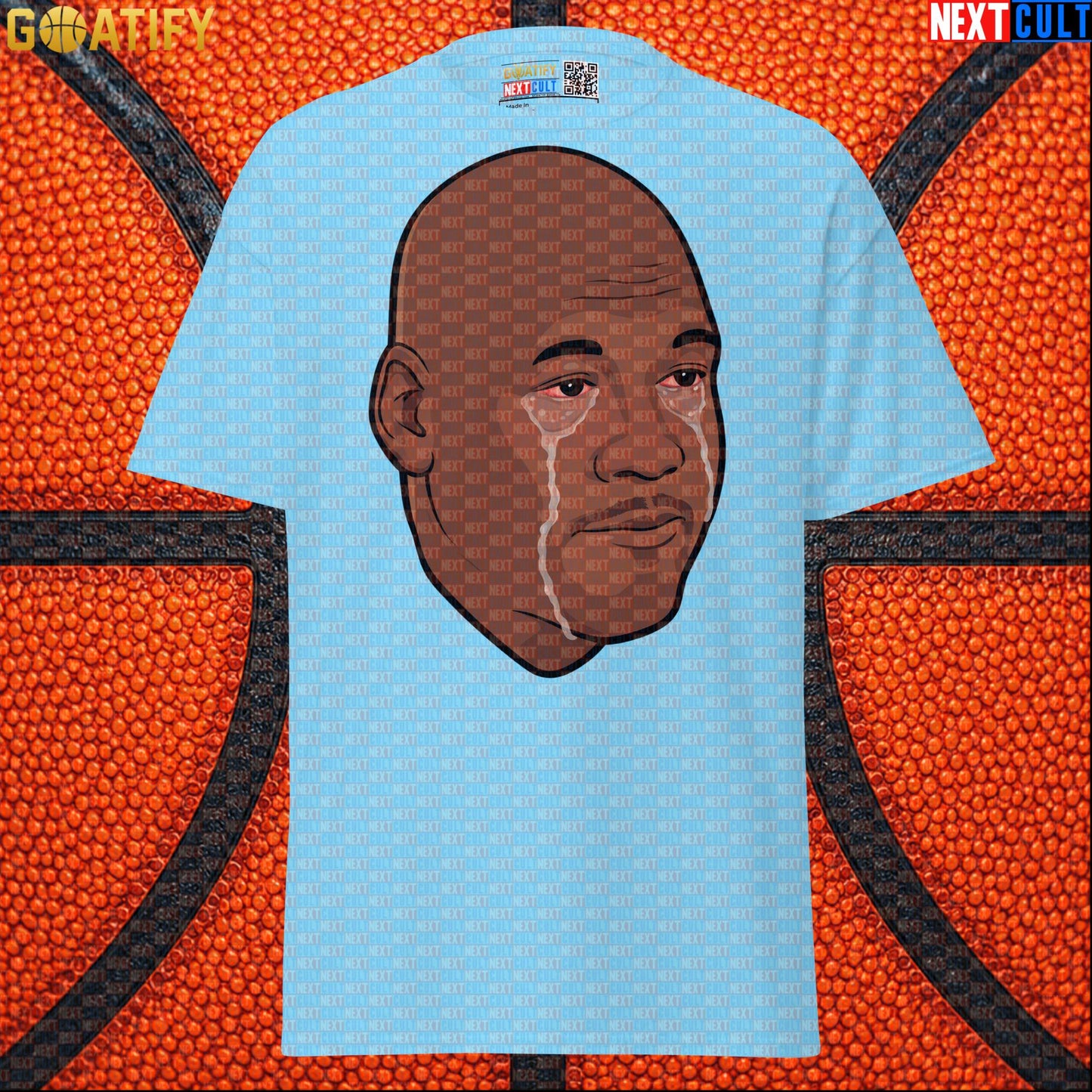 Michael Jordan T-Shirt Crying Jordan Meme Graphic Tee Gift for Chicago Bulls NBA Fans |  | ["Basketball", "Chicago Bulls", "Michael Jordan", "NBA"]