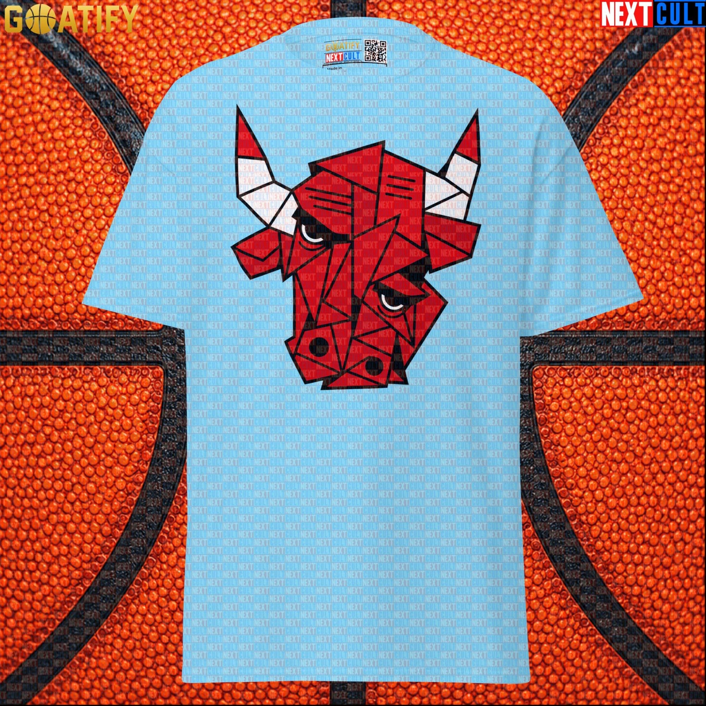 Chicago Bulls Meme T-Shirt – Picasso Bulls Cubism Art Graphic Tee for NBA Sports Fans |  | ["Basketball", "Chicago Bulls", "NBA"]
