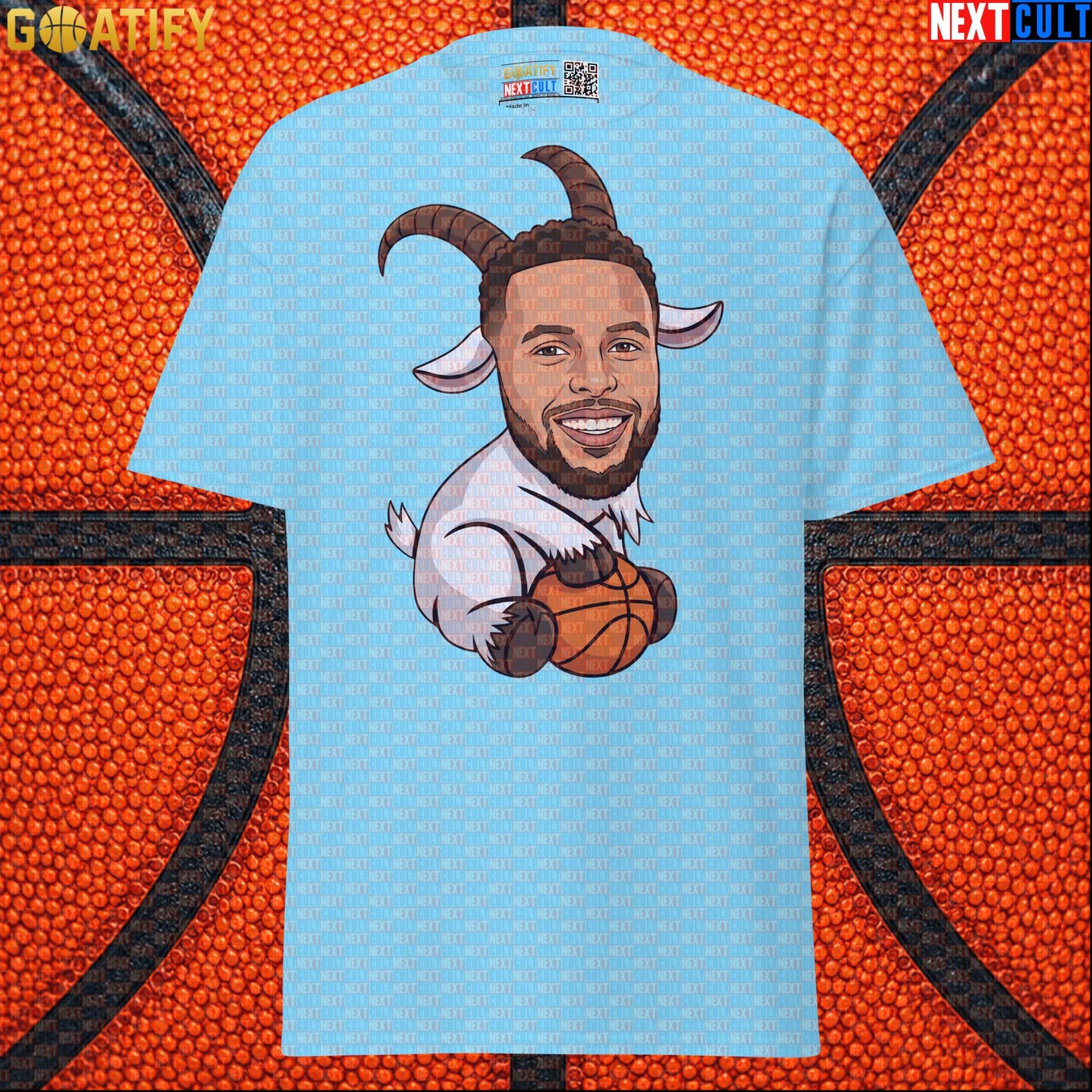 Stephen Curry T-Shirt GOAT Basketball Graphic Tee for Warriors Fans, Funny NBA Sports Gift |  | ["Basketball", "Golden State Warriors", "NBA", "Stephen Curry"]