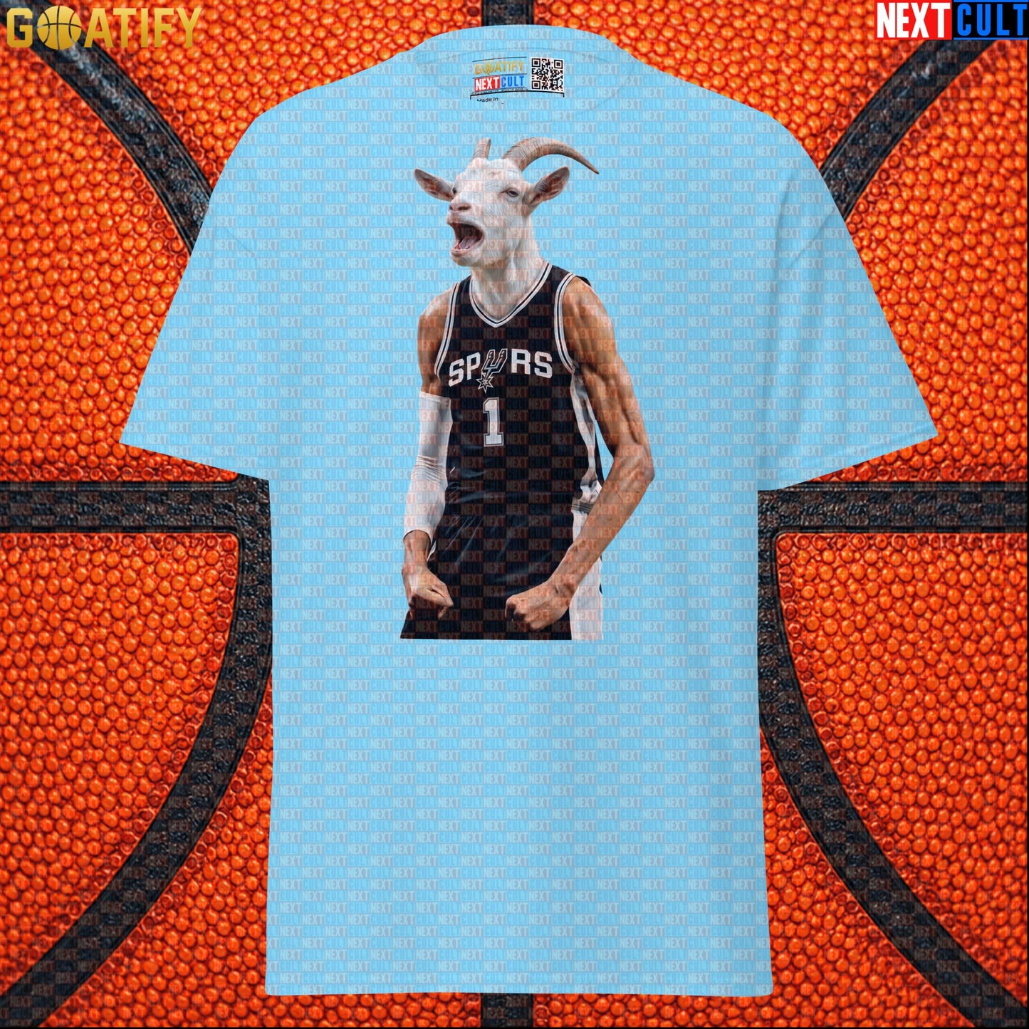 T-Shirt Victor Wembanyama GOAT Basketball Graphic Tee for Spurs Fans Funny NBA Sports Gift | T-shirts | ["Basketball", "France", "NBA", "NCB", "San Antonio Spurs", "Victor Wembanyama", "Wemby"]