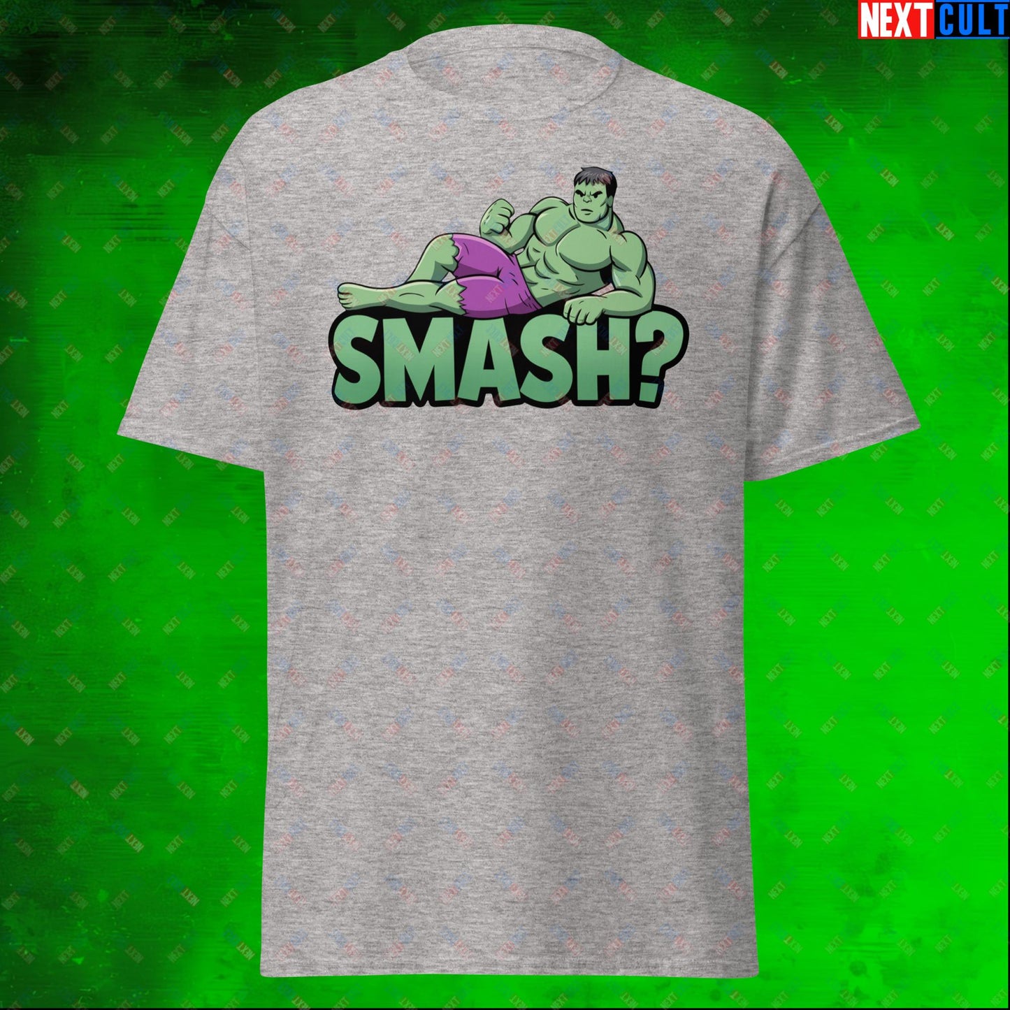 Hulk Smash? Funny Sexy Hulk Meme Cartoon Unisex tee