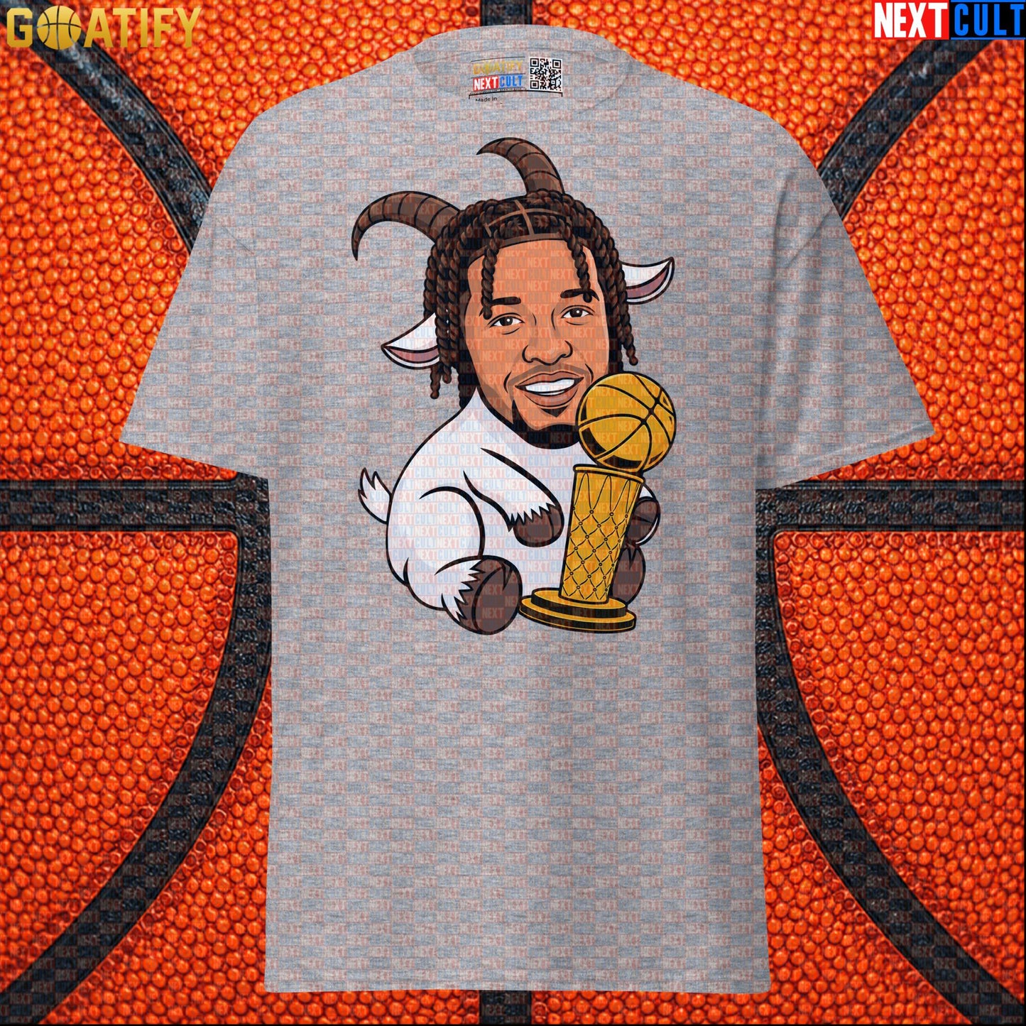 Jalen Brunson T-Shirt – 2026 NBA Champion GOAT Graphic Tee Gift for New York Knicks Fans Sport Grey Next Cult Brand