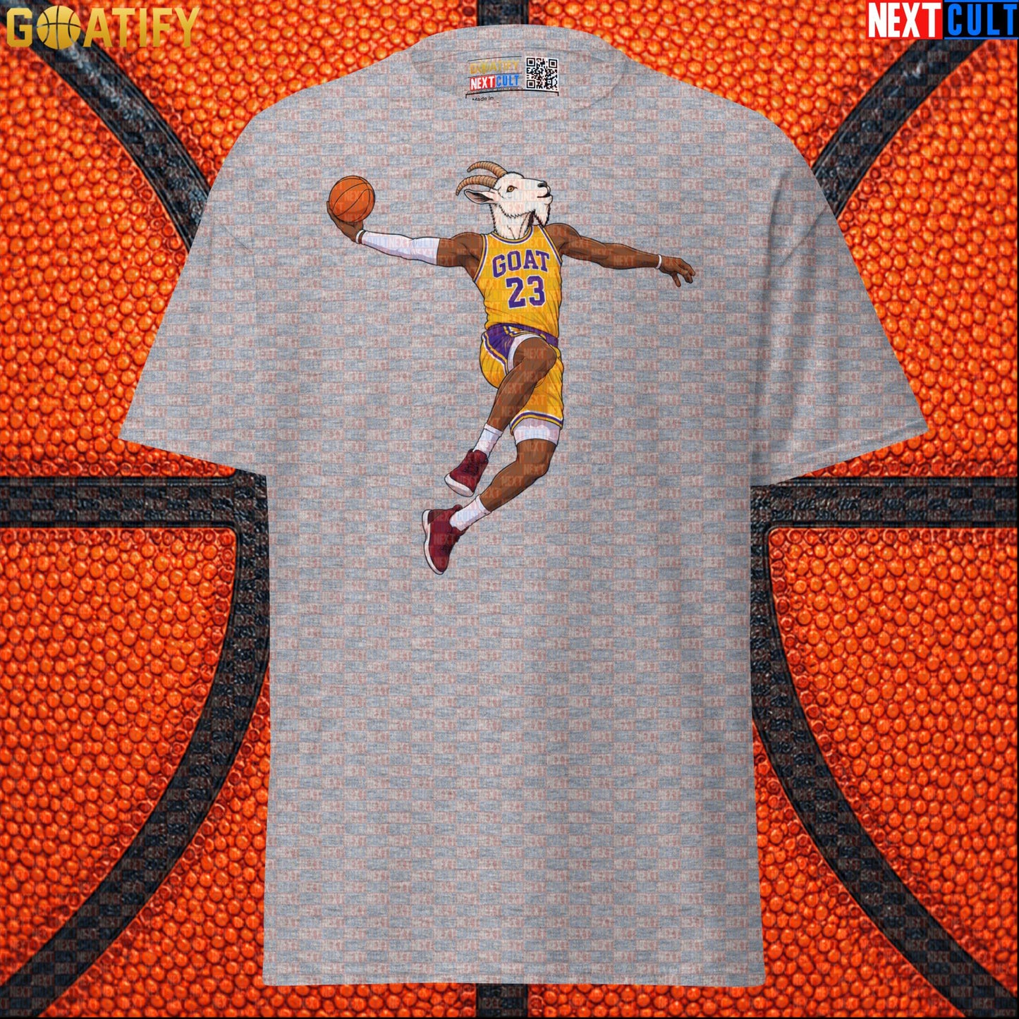 LeBron James T-Shirt – Lakers Dunking GOAT Graphic Tee Gift for NBA Fans and Hoop Players |  | ["Basketball", "LeBron James", "Los Angeles Lakers", "NBA"]