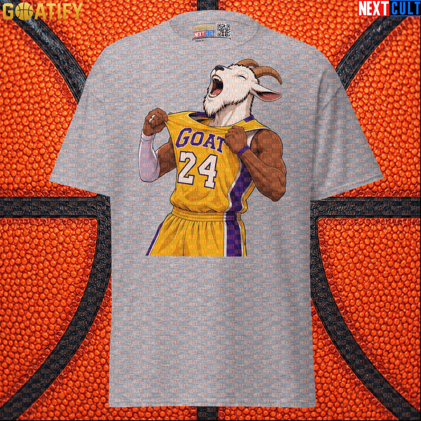 Kobe Bryant T-Shirt – No. 24 GOAT Celebration Graphic Tee for Lakers Basketball Fans |  | ["Basketball", "Kobe Bryant", "Los Angeles Lakers", "NBA"]