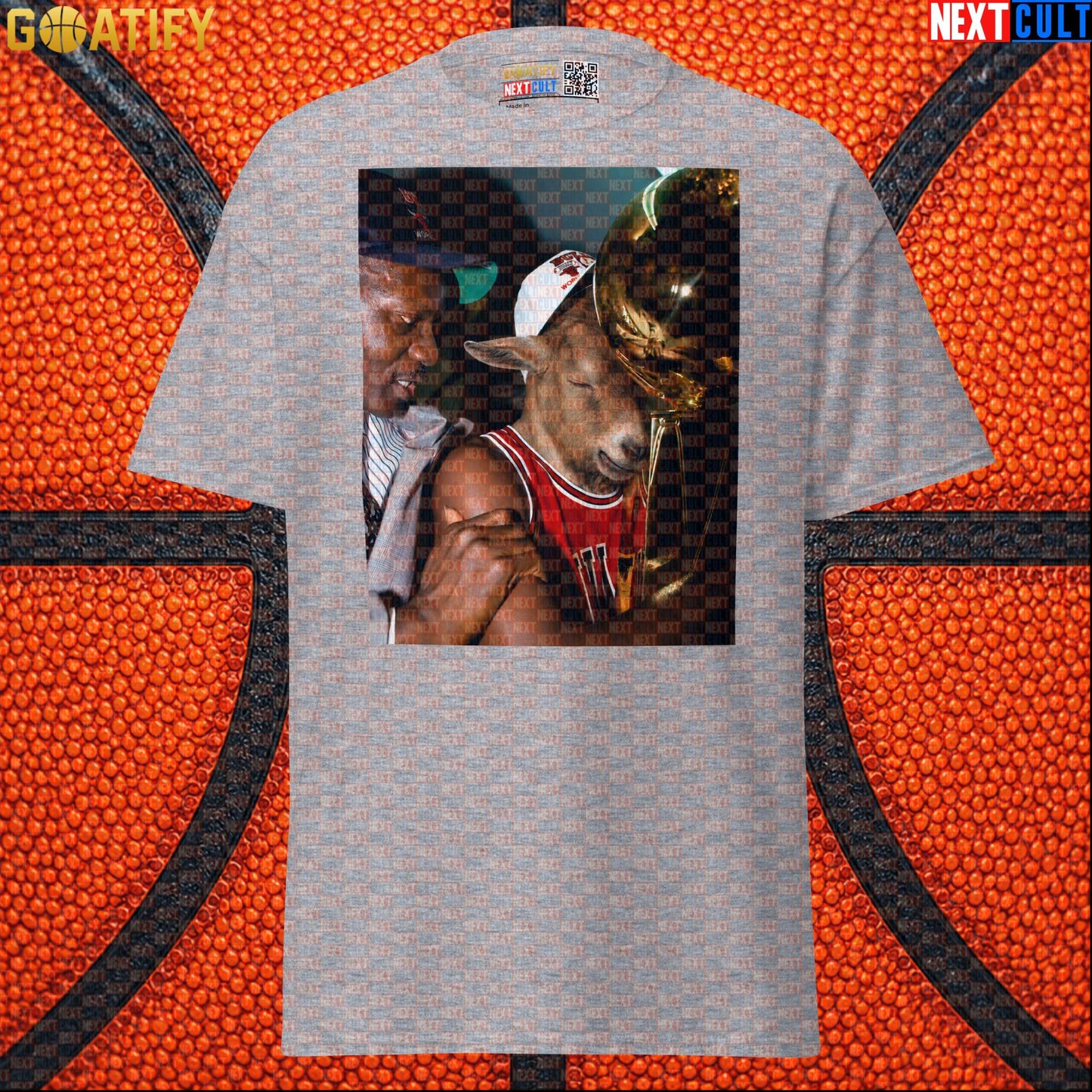 Michael Jordan T-Shirt – GOAT Championship Celebration Graphic Tee for Bulls & NBA Fans |  | ["Basketball", "Chicago Bulls", "Michael Jordan", "NBA"]