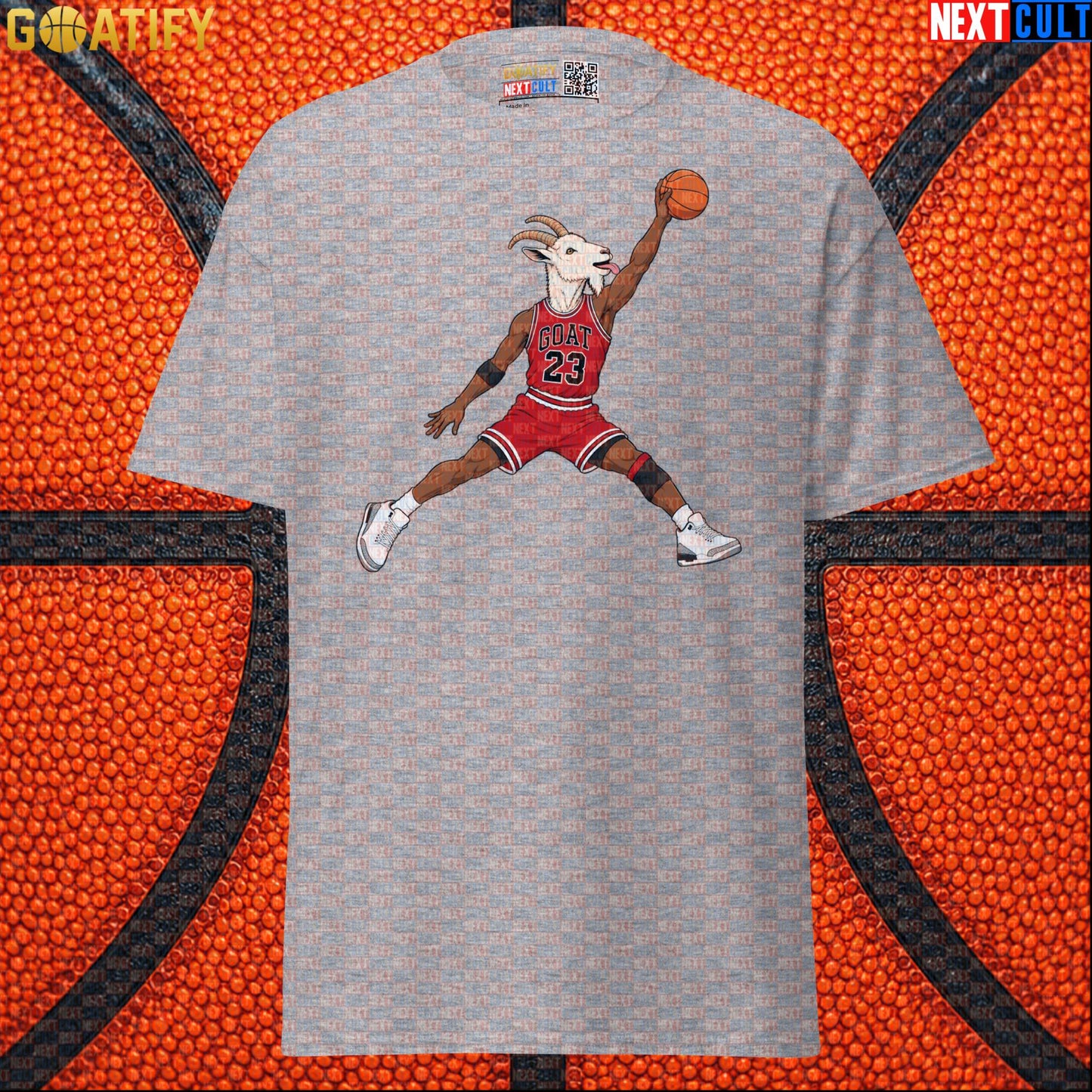 Michael Jordan T-Shirt – Free Throw Line Dunk GOAT Graphic Tee for Chicago Bulls Fans |  | ["Basketball", "Chicago Bulls", "Michael Jordan", "NBA"]