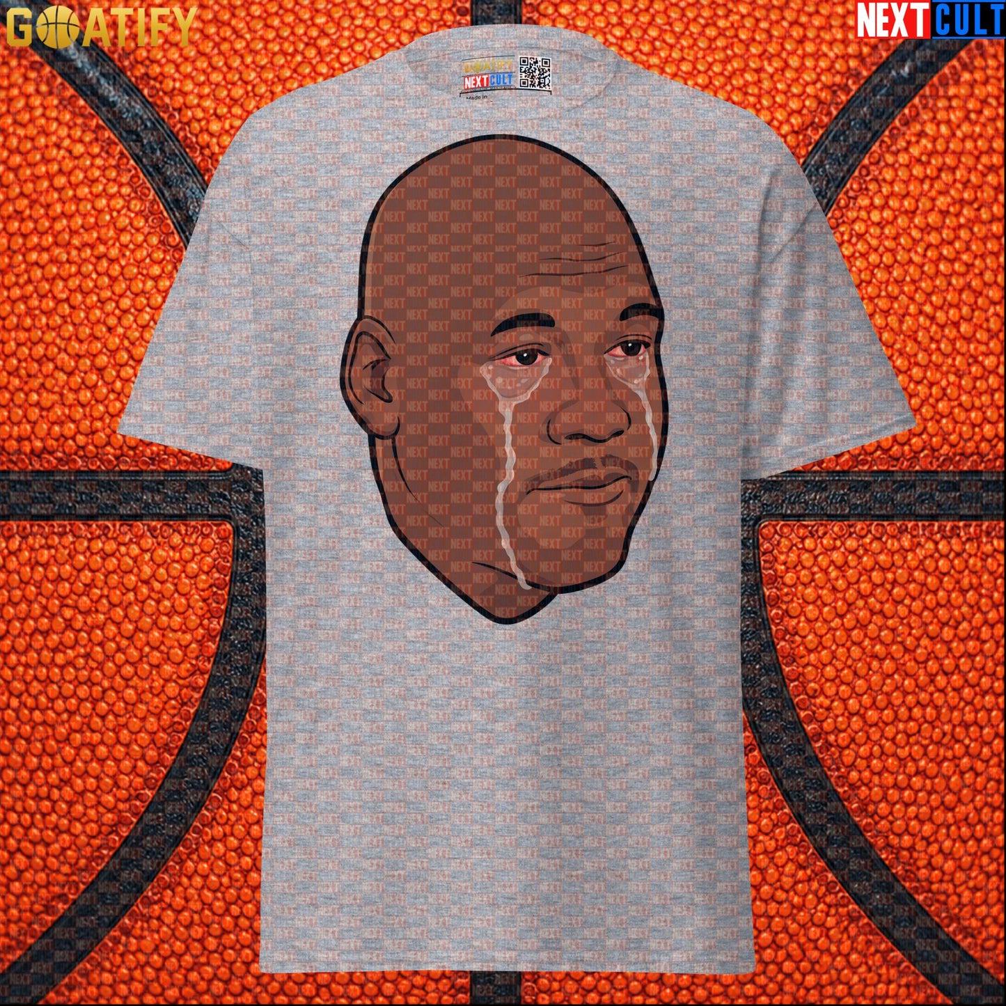 Michael Jordan T-Shirt Crying Jordan Meme Graphic Tee Gift for Chicago Bulls NBA Fans |  | ["Basketball", "Chicago Bulls", "Michael Jordan", "NBA"]