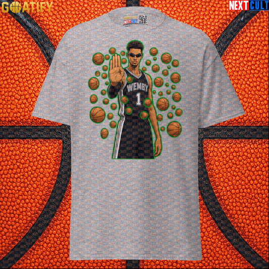 Victor Wembanyama T-Shirt – Wemby Matrix Stopper Graphic Tee Gift for Spurs Basketball Fans |  | ["Basketball", "France", "NBA", "San Antonio Spurs", "Victor Wembanyama"]