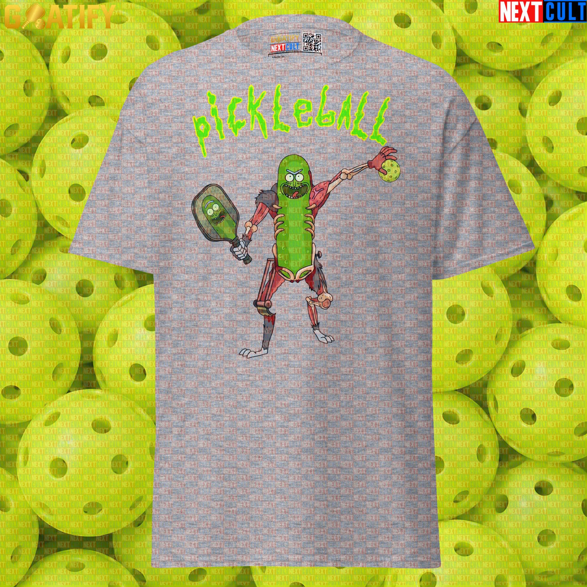 Pickleball T-Shirt Pickleball Rick Cartoon Sports Meme for Players & Funny Pickleball Gifts | T-shirts | ["NCB", "Pickleball"]