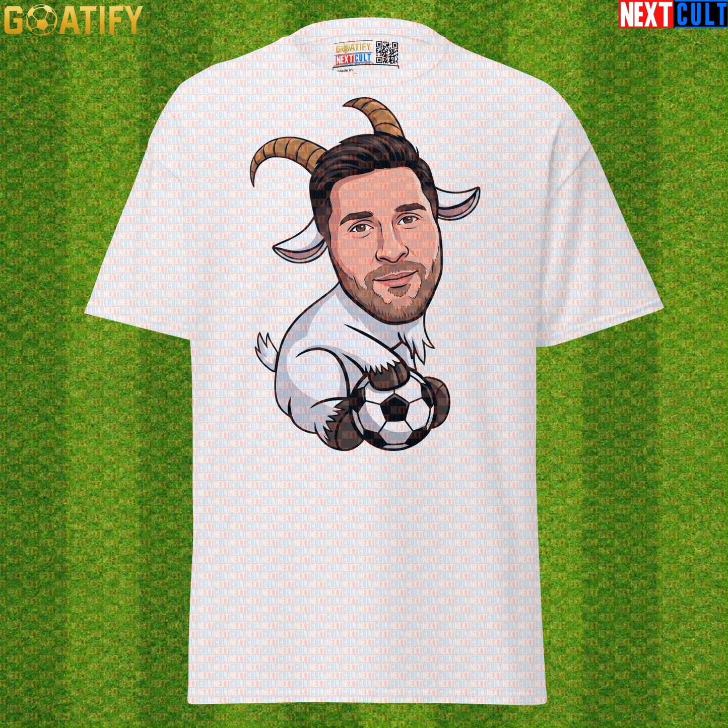 Lionel Messi T-Shirt - GOAT Soccer Graphic Tee Gift for Argentina World Cup Football Fans |  | ["Argentina", "Barcelona", "Football", "Inter Miami", "Lionel Messi", "Soccer"]