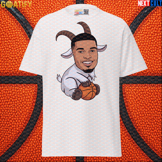 Basketball T-Shirt Victor Wembanyama GOAT Cartoon for Spurs Fans, NBA Game Day Sports Tee |  | ["Basketball", "France", "NBA", "San Antonio Spurs", "Victor Wembanyama", "Wemby"]