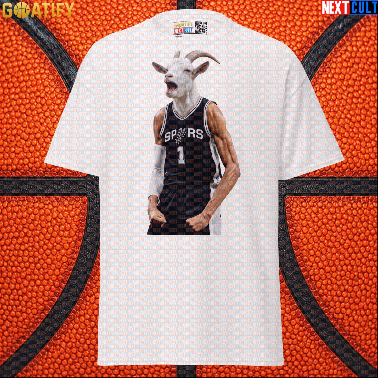 T-Shirt Victor Wembanyama GOAT Basketball Graphic Tee for Spurs Fans Funny NBA Sports Gift | T-shirts | ["Basketball", "France", "NBA", "NCB", "San Antonio Spurs", "Victor Wembanyama", "Wemby"]