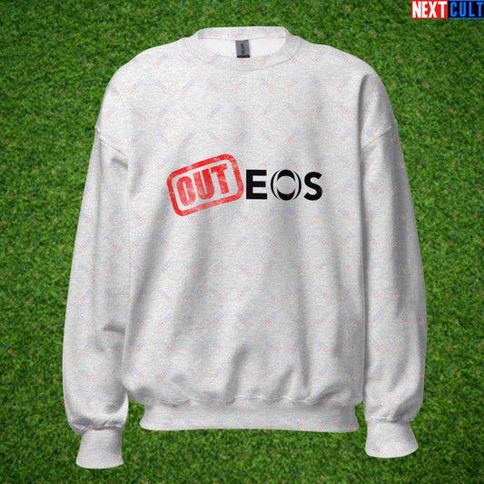 OUTEOS INEOS OUT Manchester United Protest Against Glazers, Ratcliffe and Ineos Unisex Sweatshirt Ash Sweatshirts Football GlazersOut Manchester United RatcliffeOut Next Cult Brand