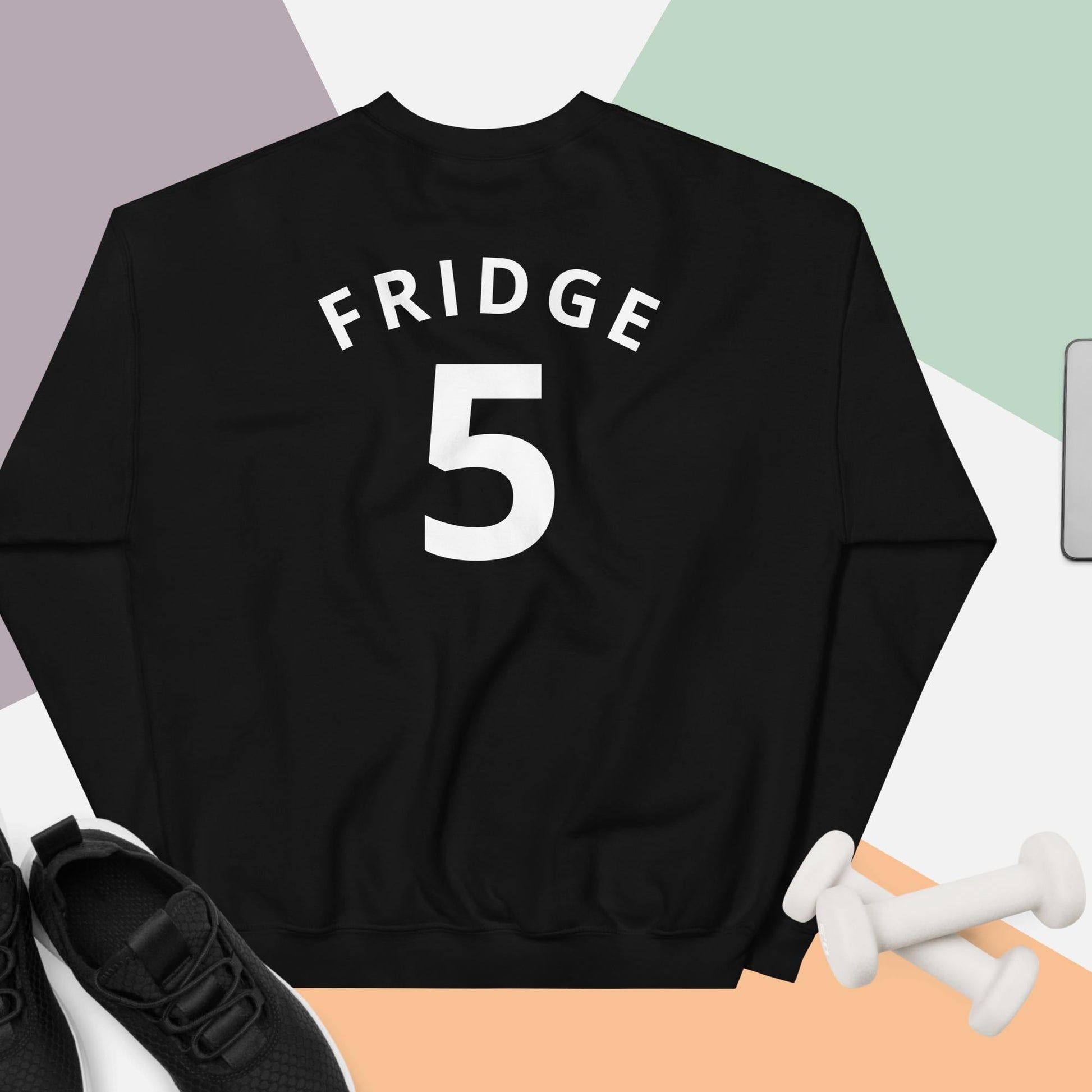 Harry ''The Fridge'' Maguire Unisex Sweatshirt, With Name & Number Sweatshirts Football Harry Maguire Manchester United The Fridge Next Cult Brand